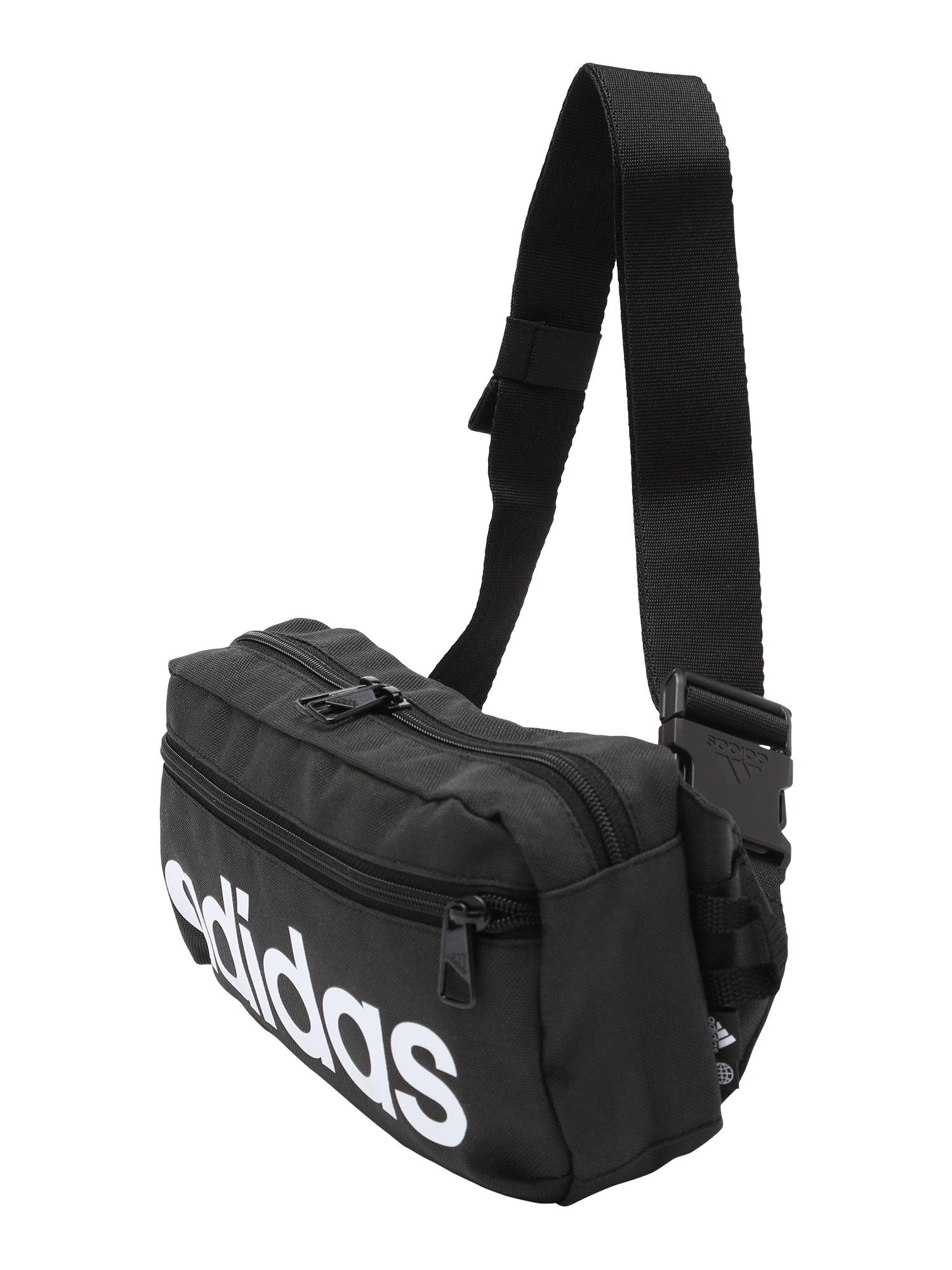 ADIDAS PERFORMANCE Športna torbica za okrog pasu  črna / bela