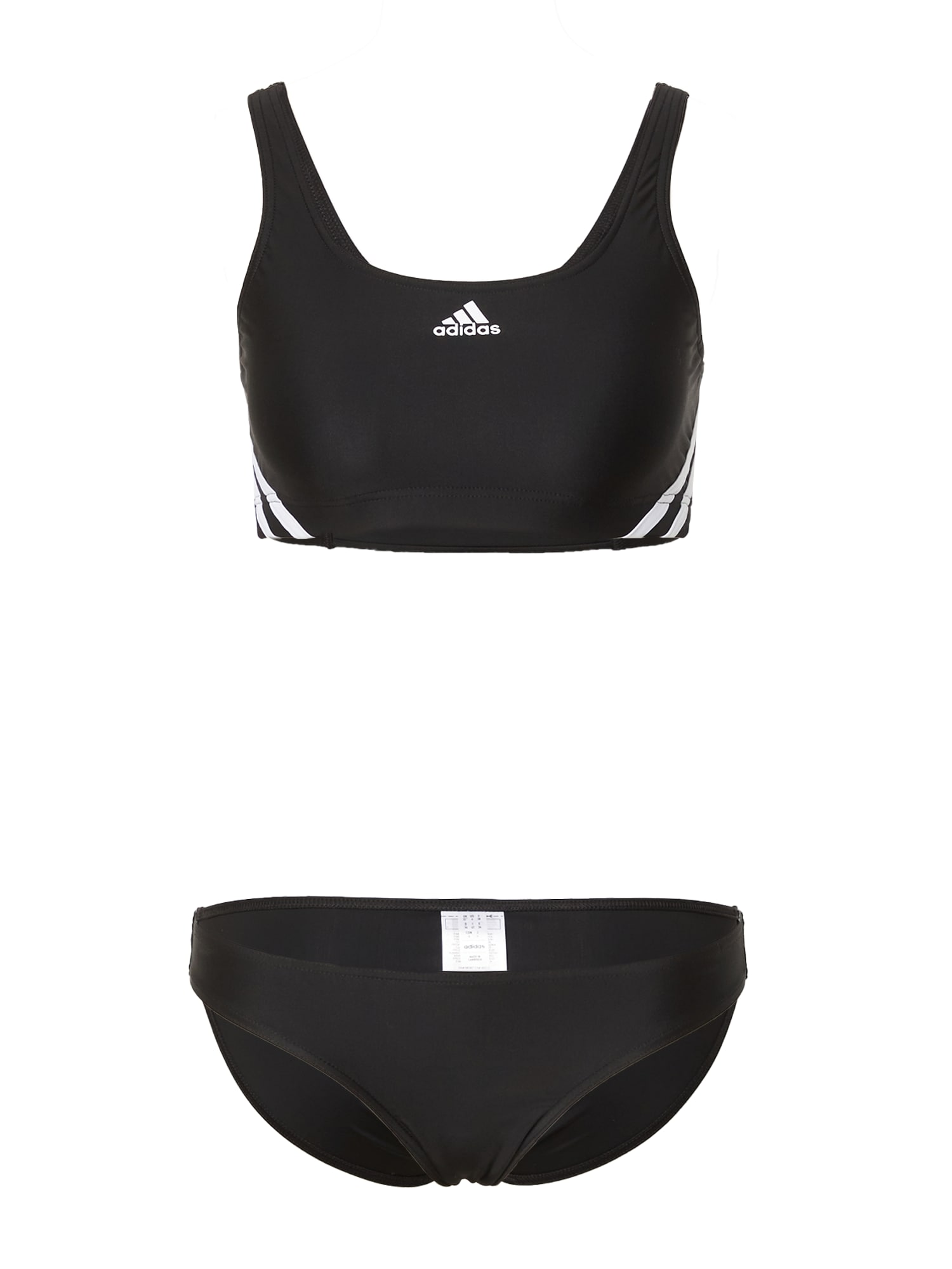 ADIDAS PERFORMANCE Športne bikini  črna / bela