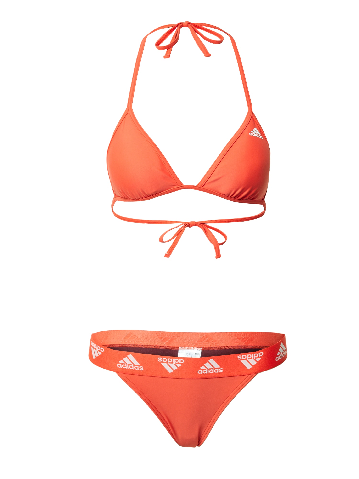 ADIDAS PERFORMANCE Športne bikini  rdeča / bela