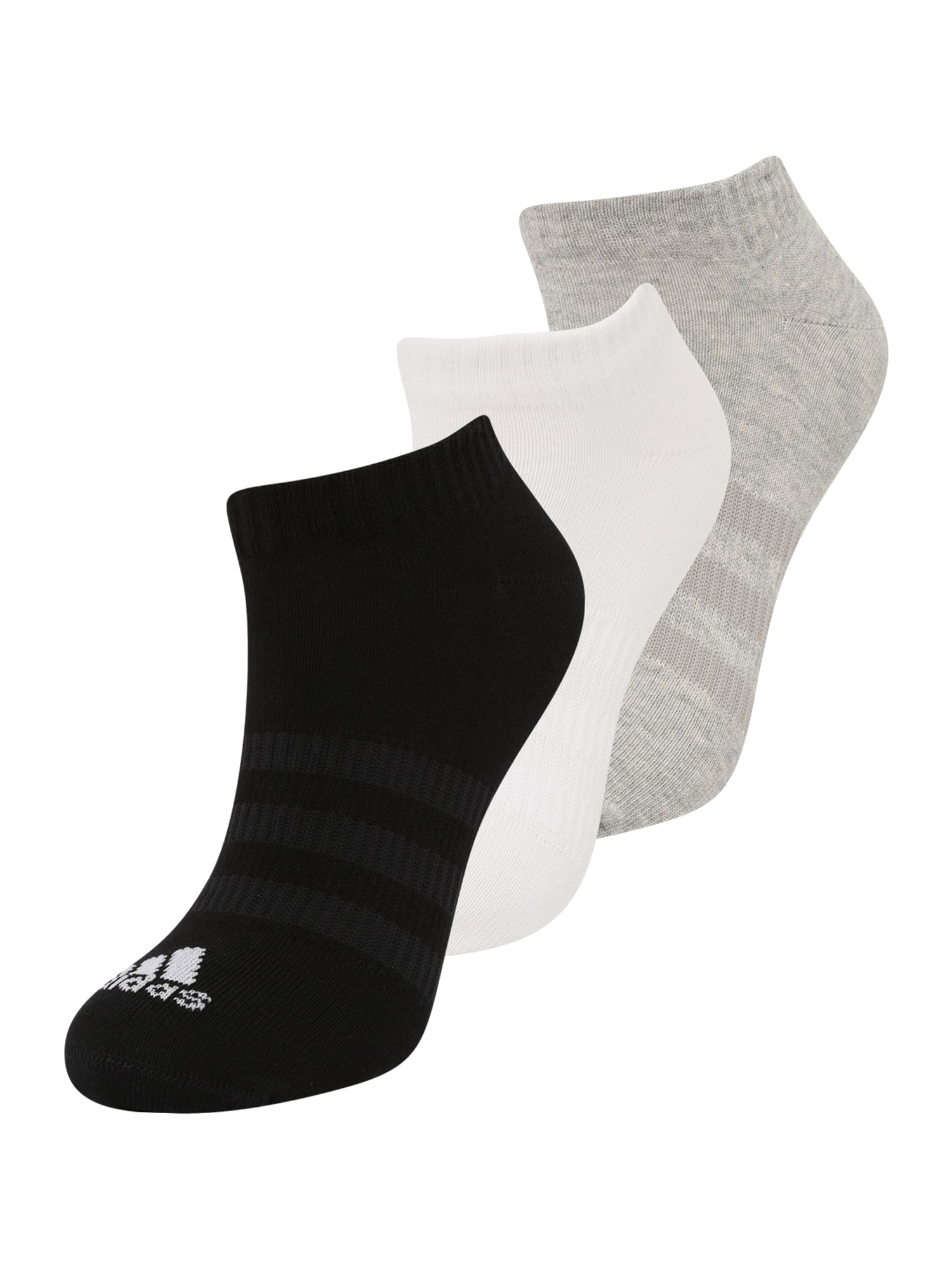 ADIDAS PERFORMANCE Športne nogavice  siva / črna / bela