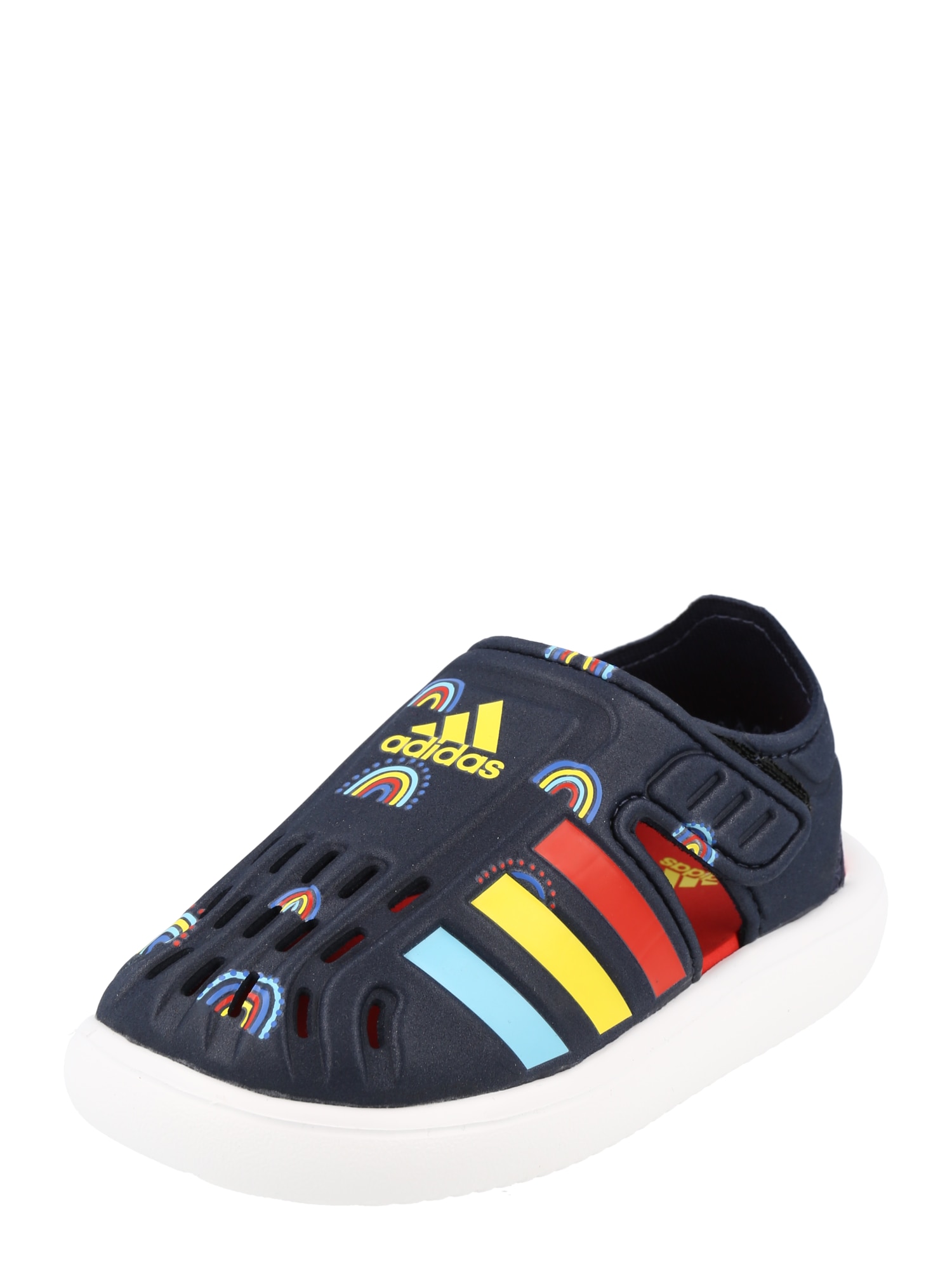 ADIDAS SPORTSWEAR Čevelj za na plažo/kopanje  mornarska / svetlo modra / rumena / rdeča