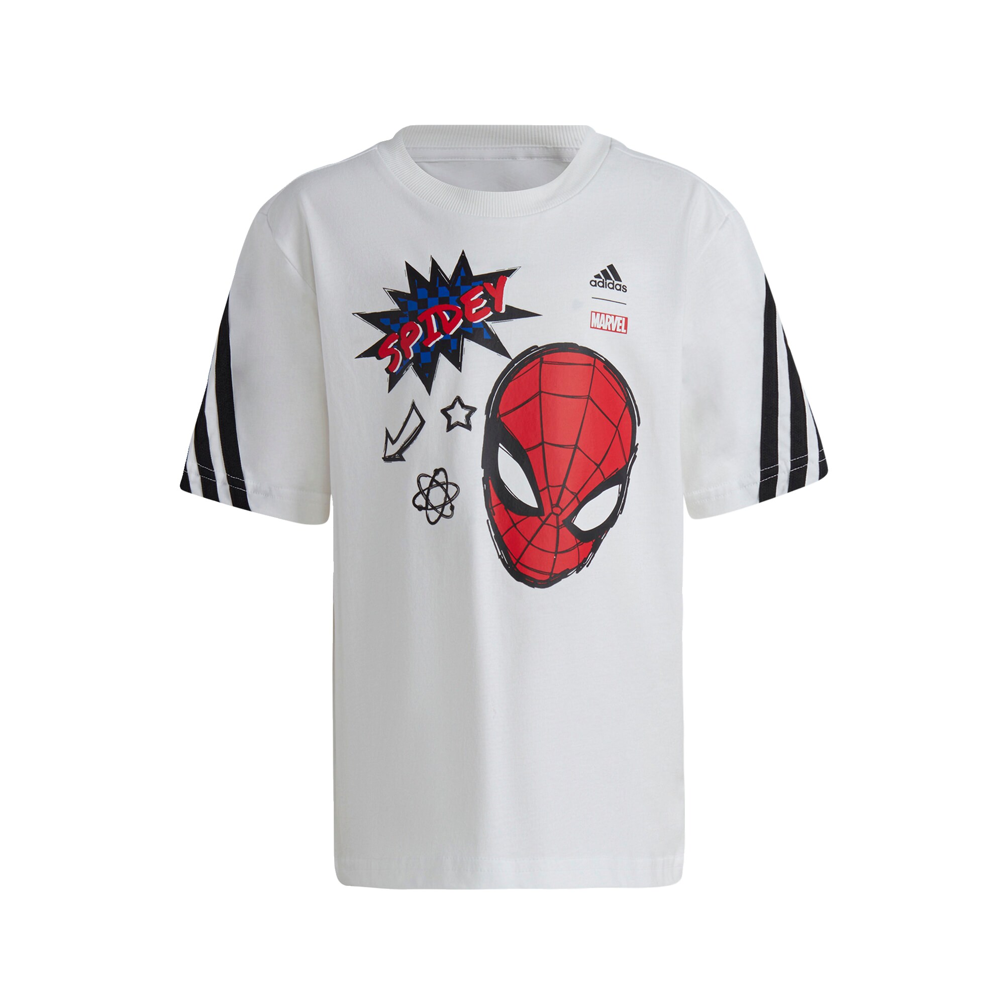 ADIDAS SPORTSWEAR Funkcionalna majica 'Marvel Spider-Man'  modra / rdeča / črna / bela