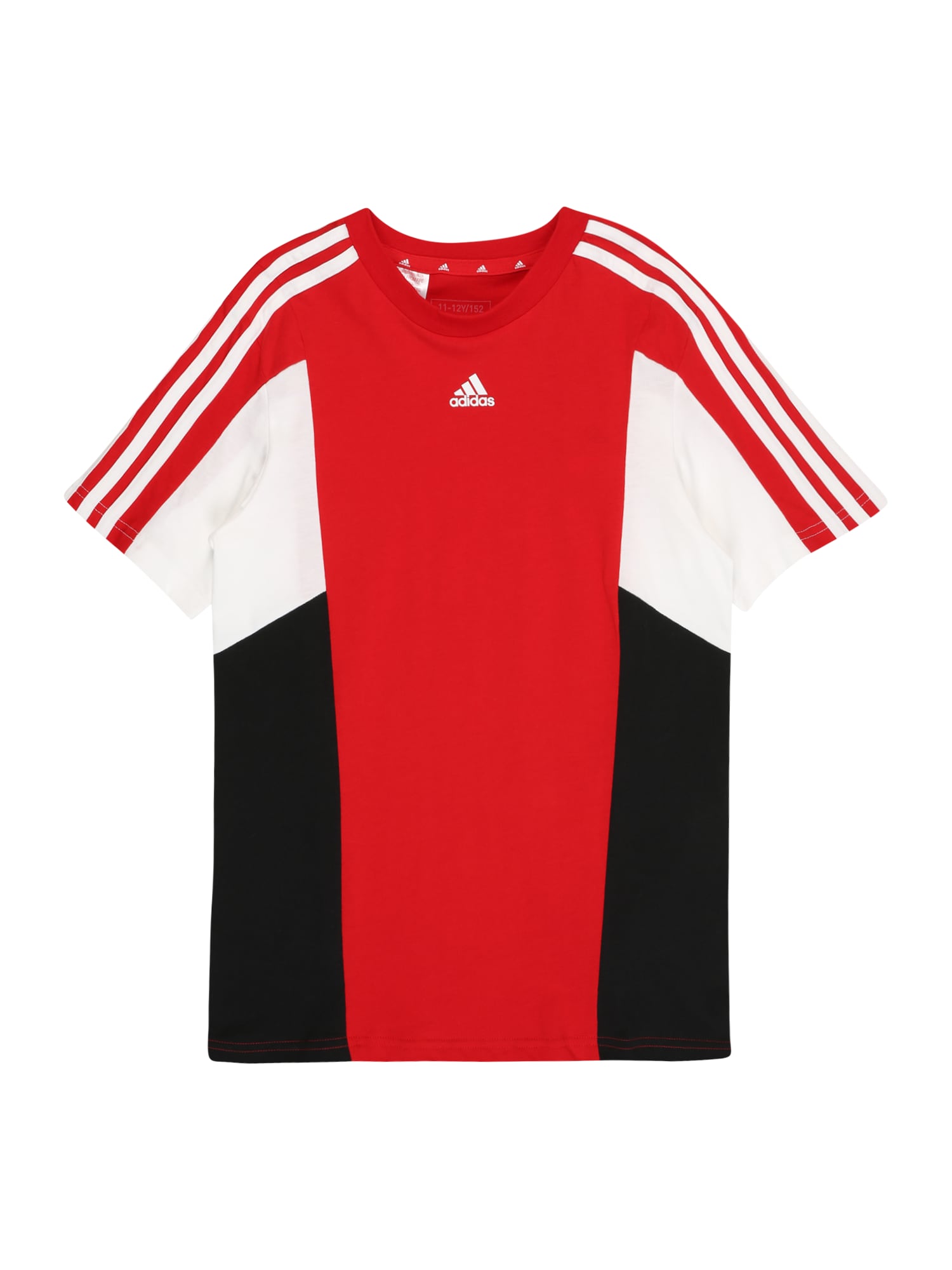 ADIDAS SPORTSWEAR Funkcionalna majica  rdeča / črna / bela