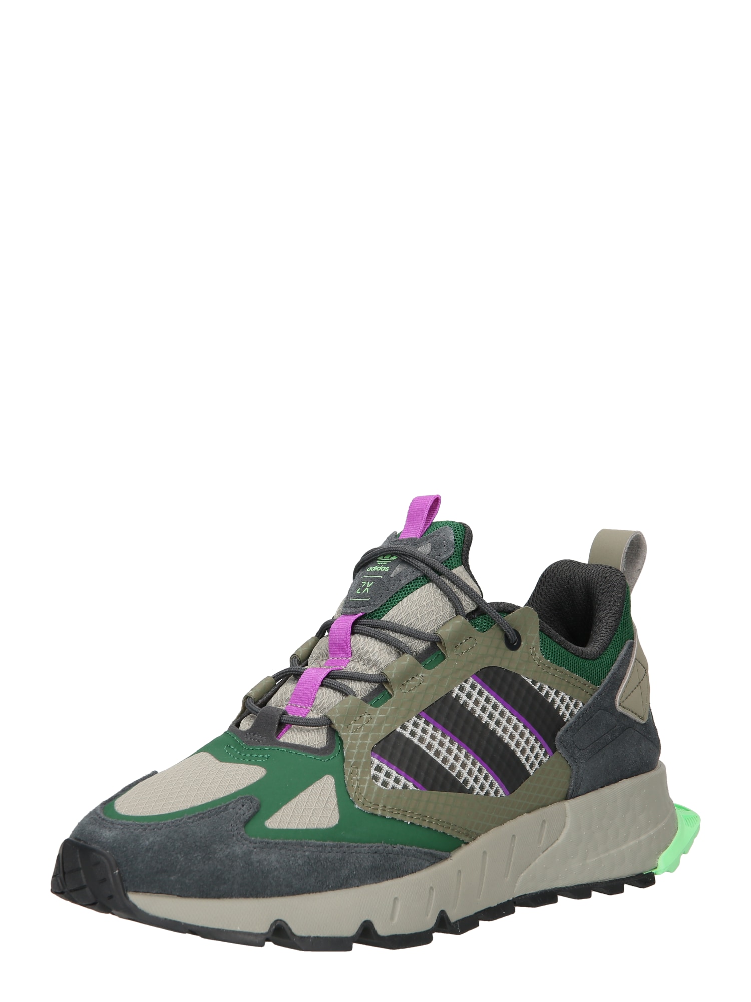 ADIDAS SPORTSWEAR Nizke superge  bež / siva / kaki / svetlo lila