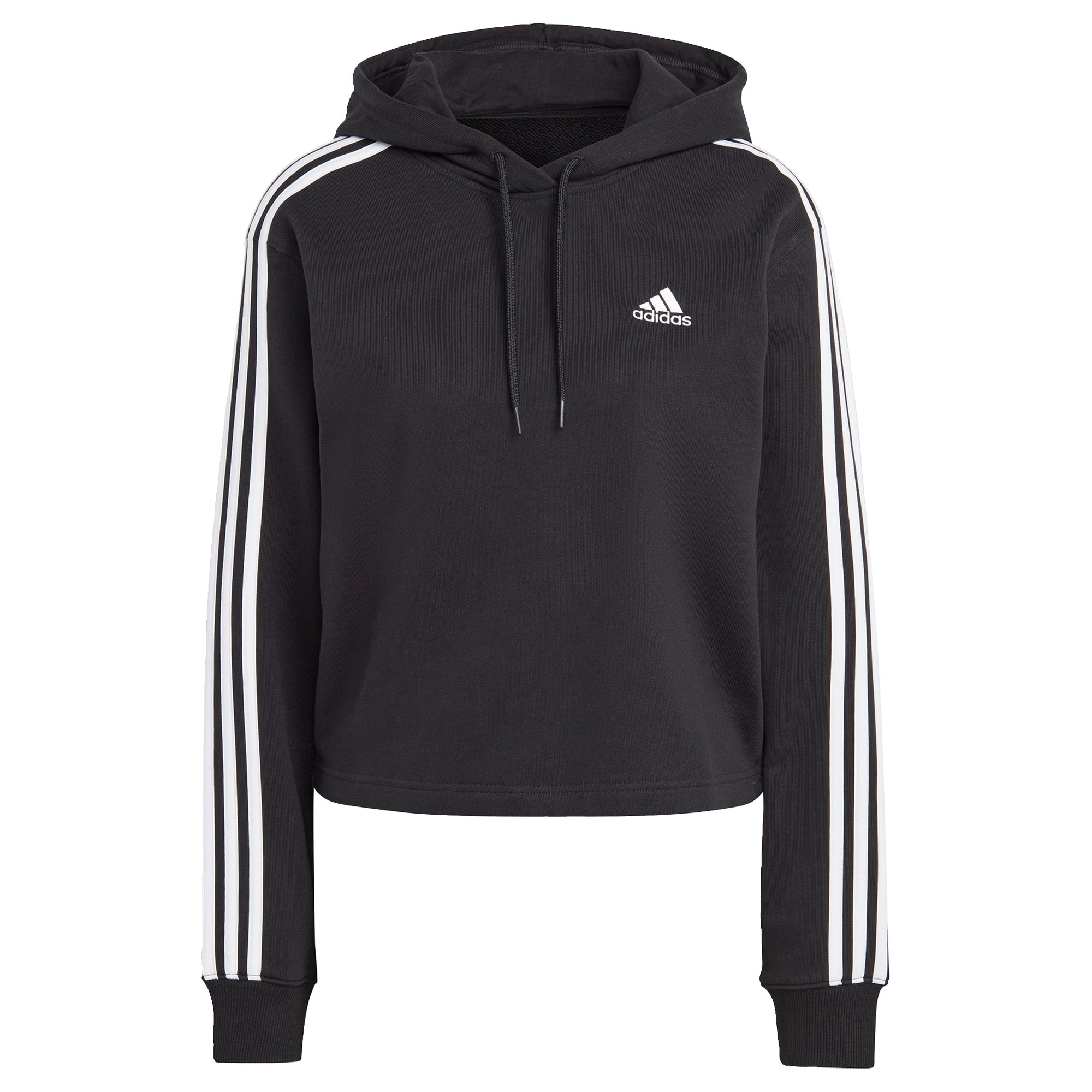 ADIDAS SPORTSWEAR Športna majica  črna / bela