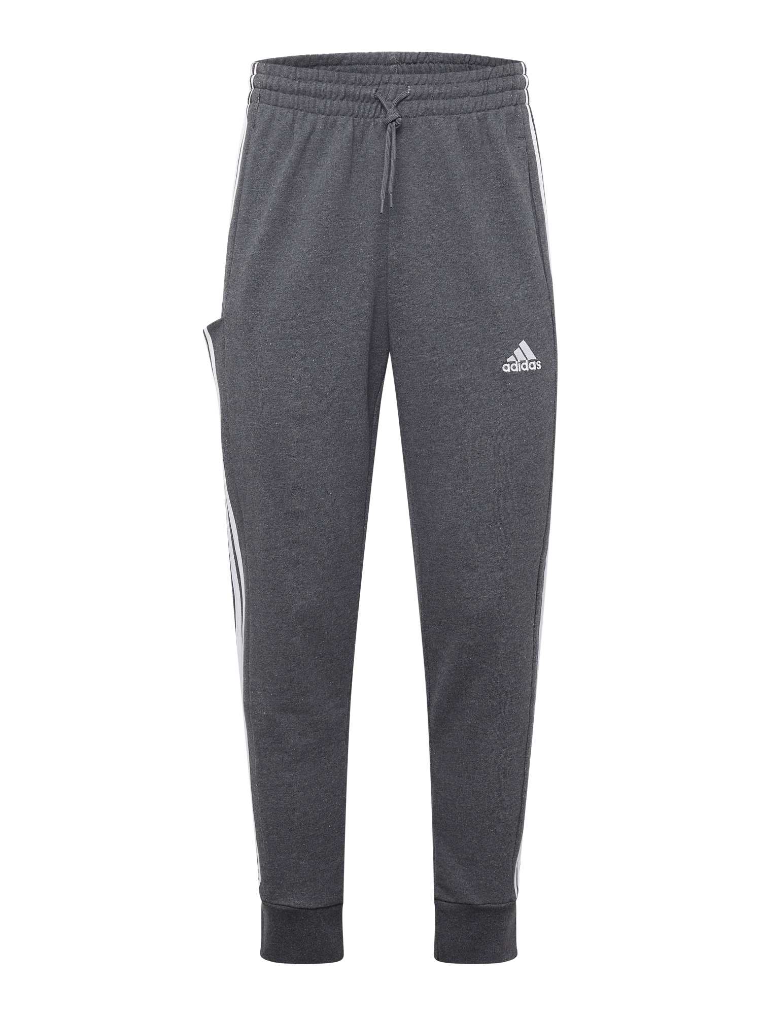ADIDAS SPORTSWEAR Športne hlače  bazaltno siva / bela