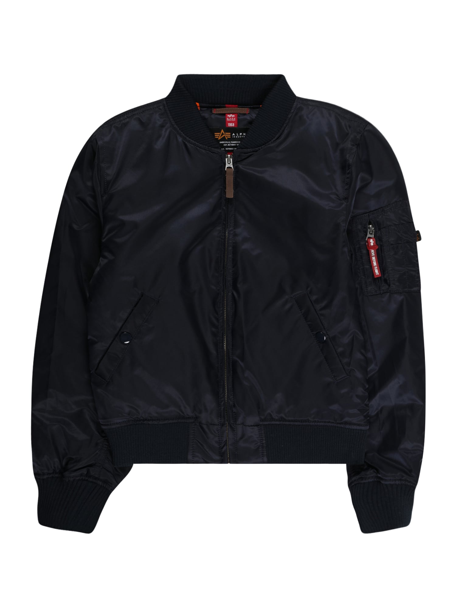 ALPHA INDUSTRIES Prehodna jakna  nočno modra