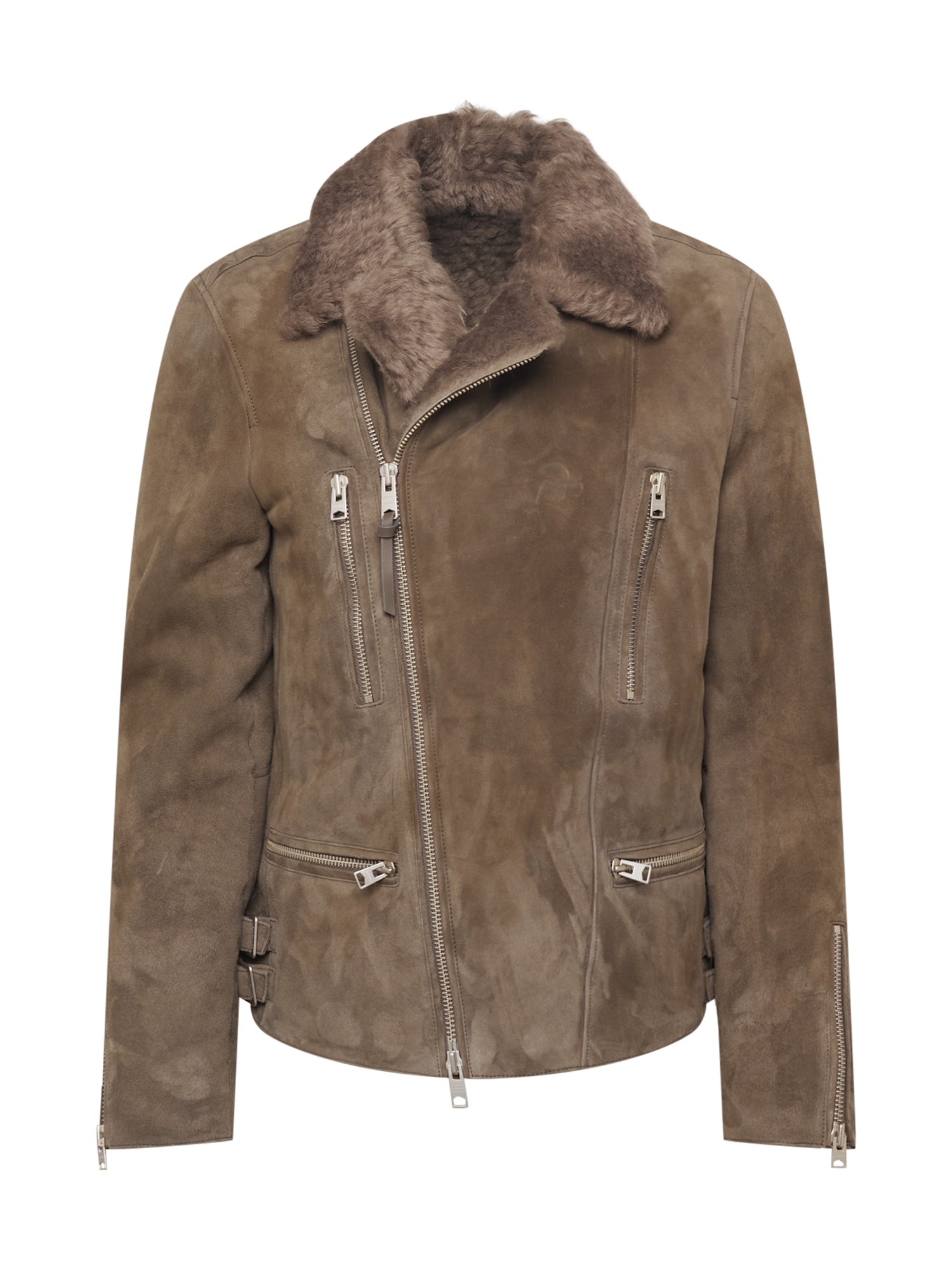 AllSaints Prehodna jakna 'DYLAN'  temno siva