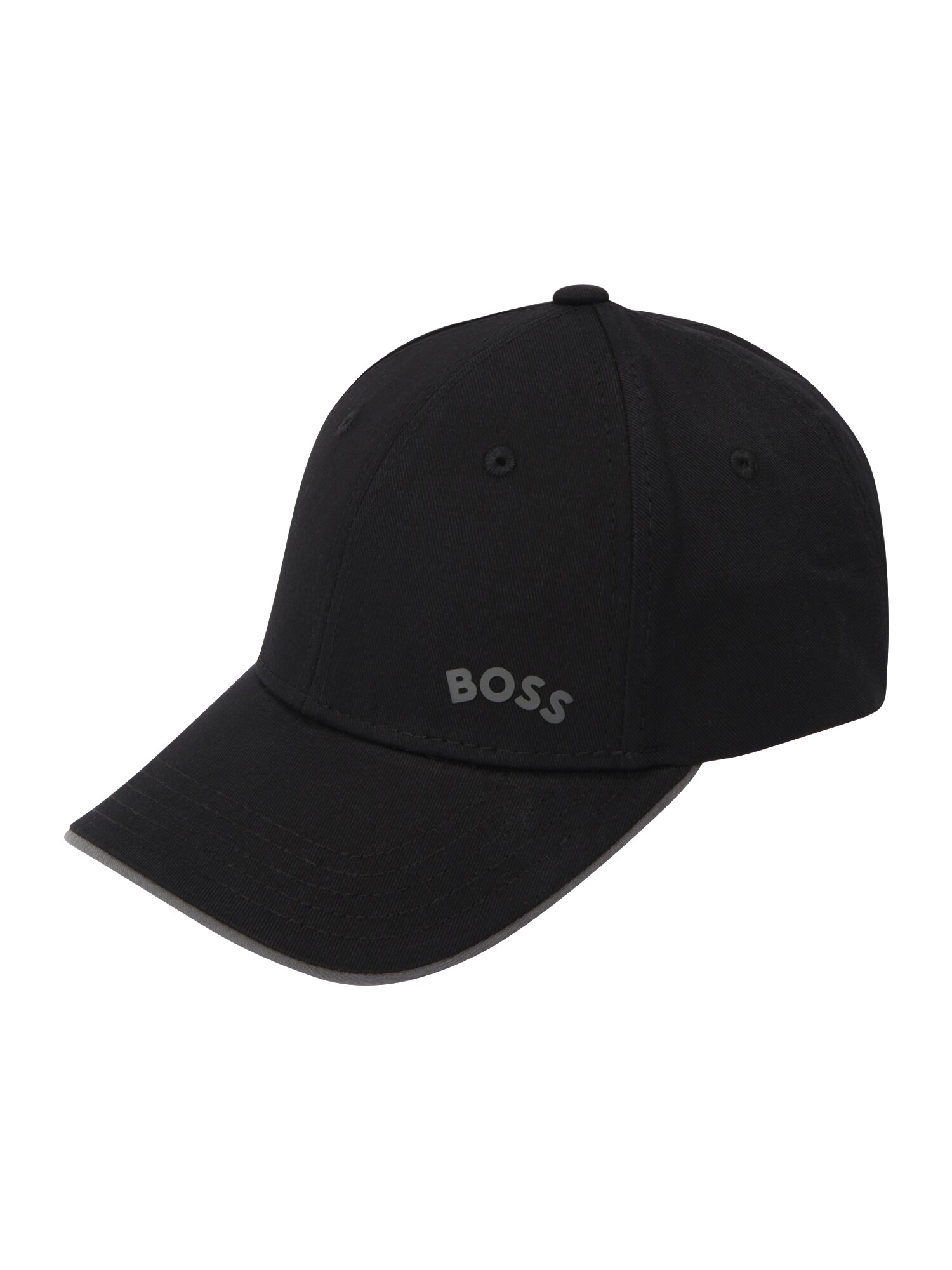 BOSS Black Kapa 'Cap-Bold-Curved'  siva / črna