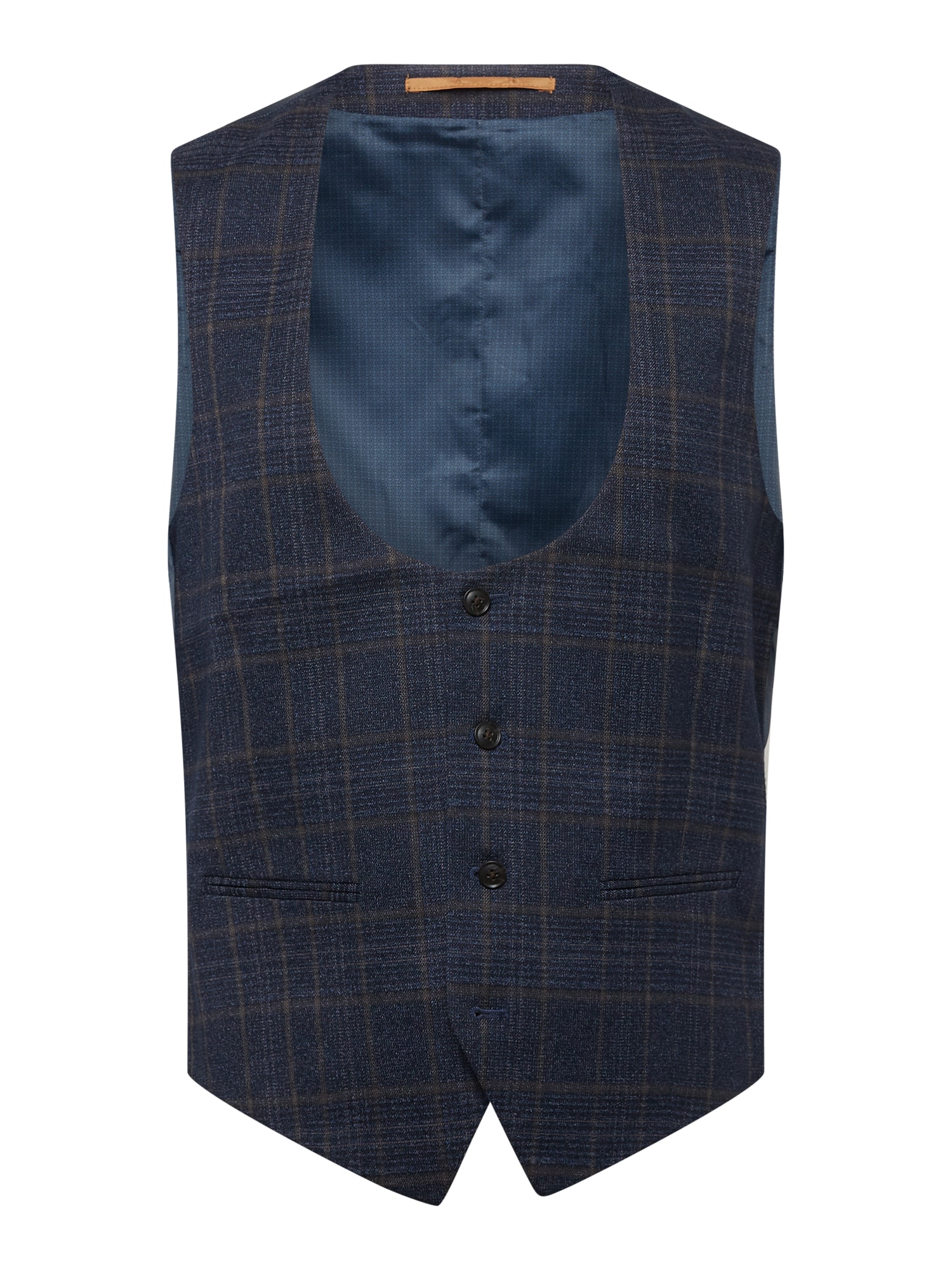 BURTON MENSWEAR LONDON Telovnik  temno modra / rjava