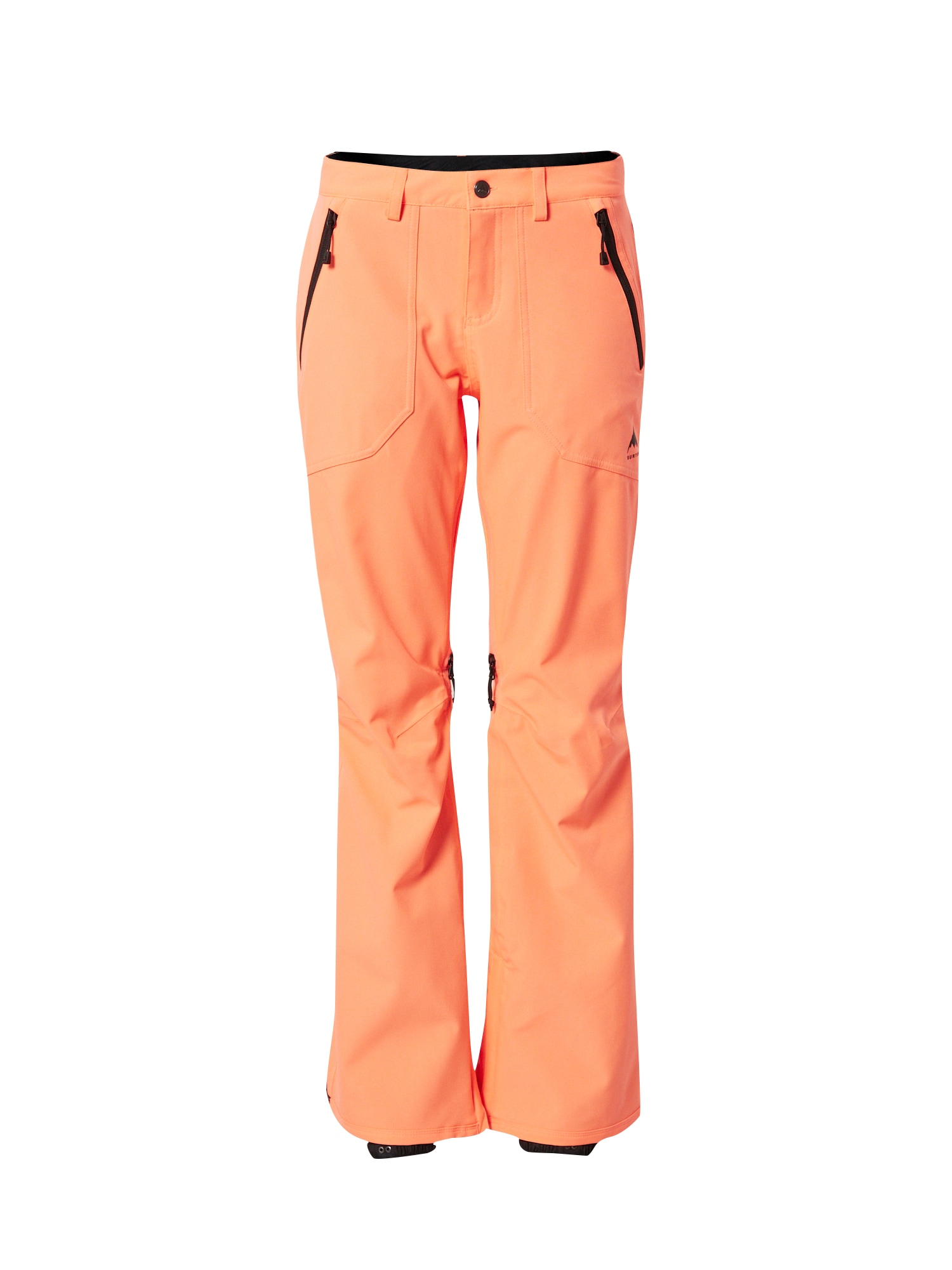 BURTON Športne hlače 'VIDA'  oranžna / črna