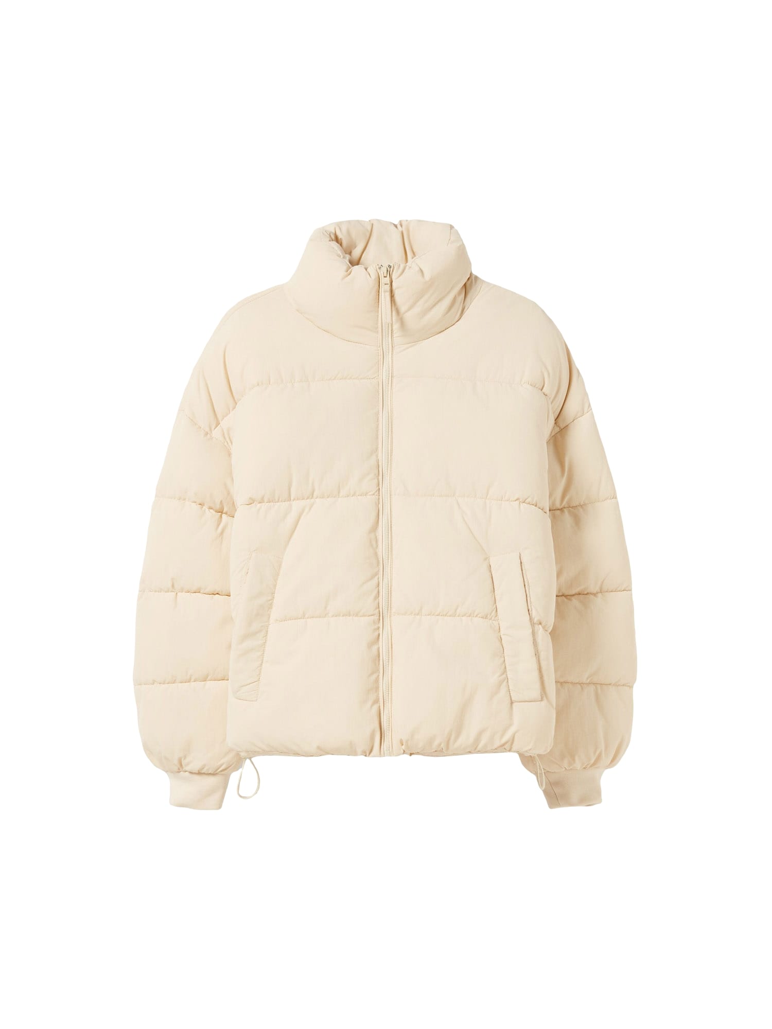 Bershka Zimska jakna  pastelno rumena