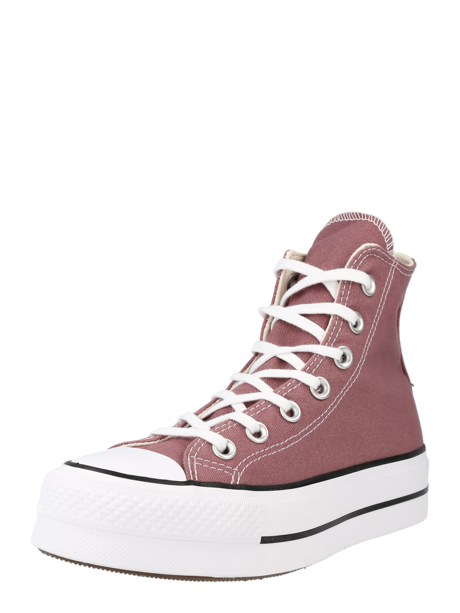 CONVERSE Visoke superge  staro roza / črna / bela