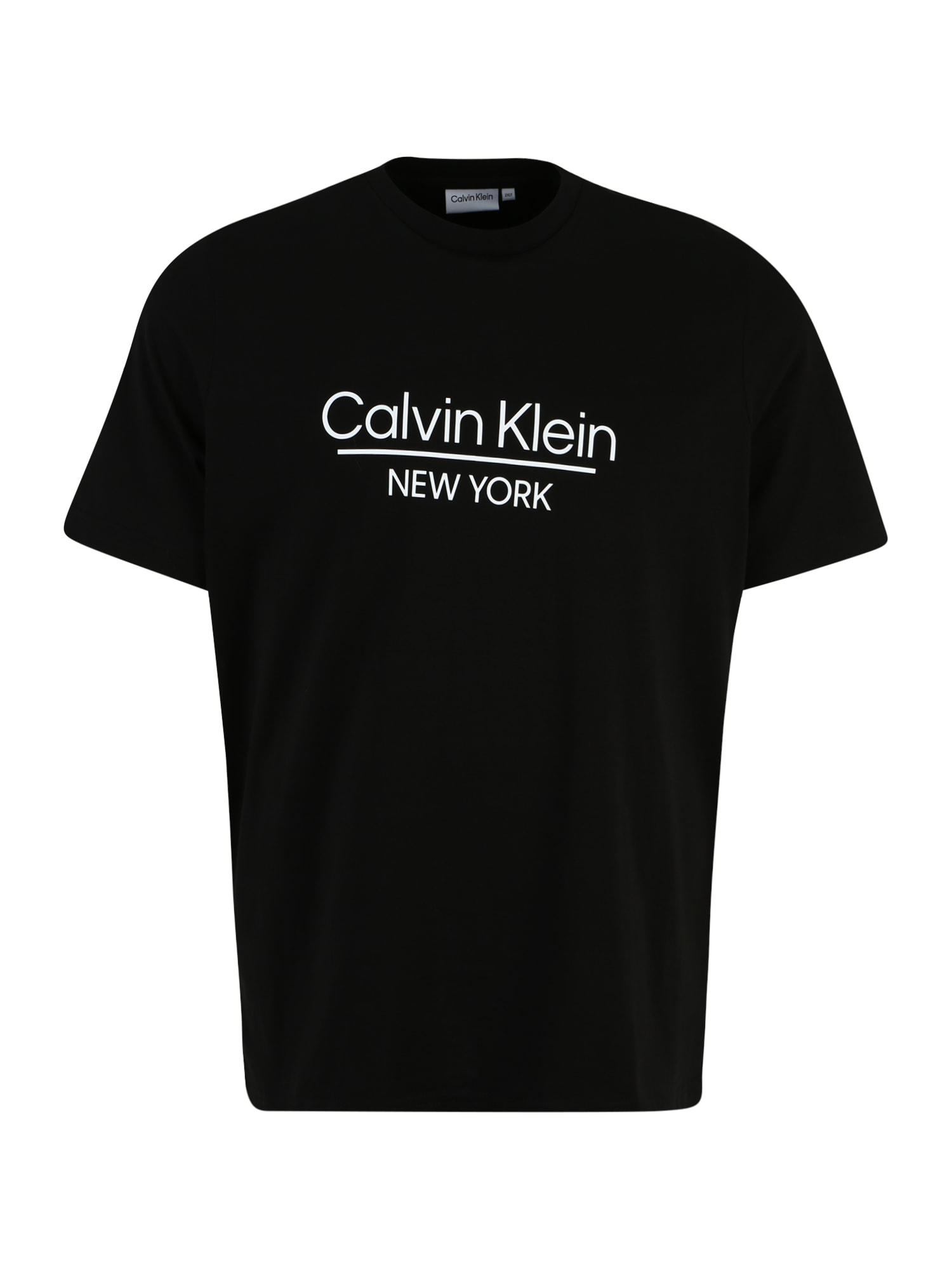 Calvin Klein Big & Tall Majica  črna / bela