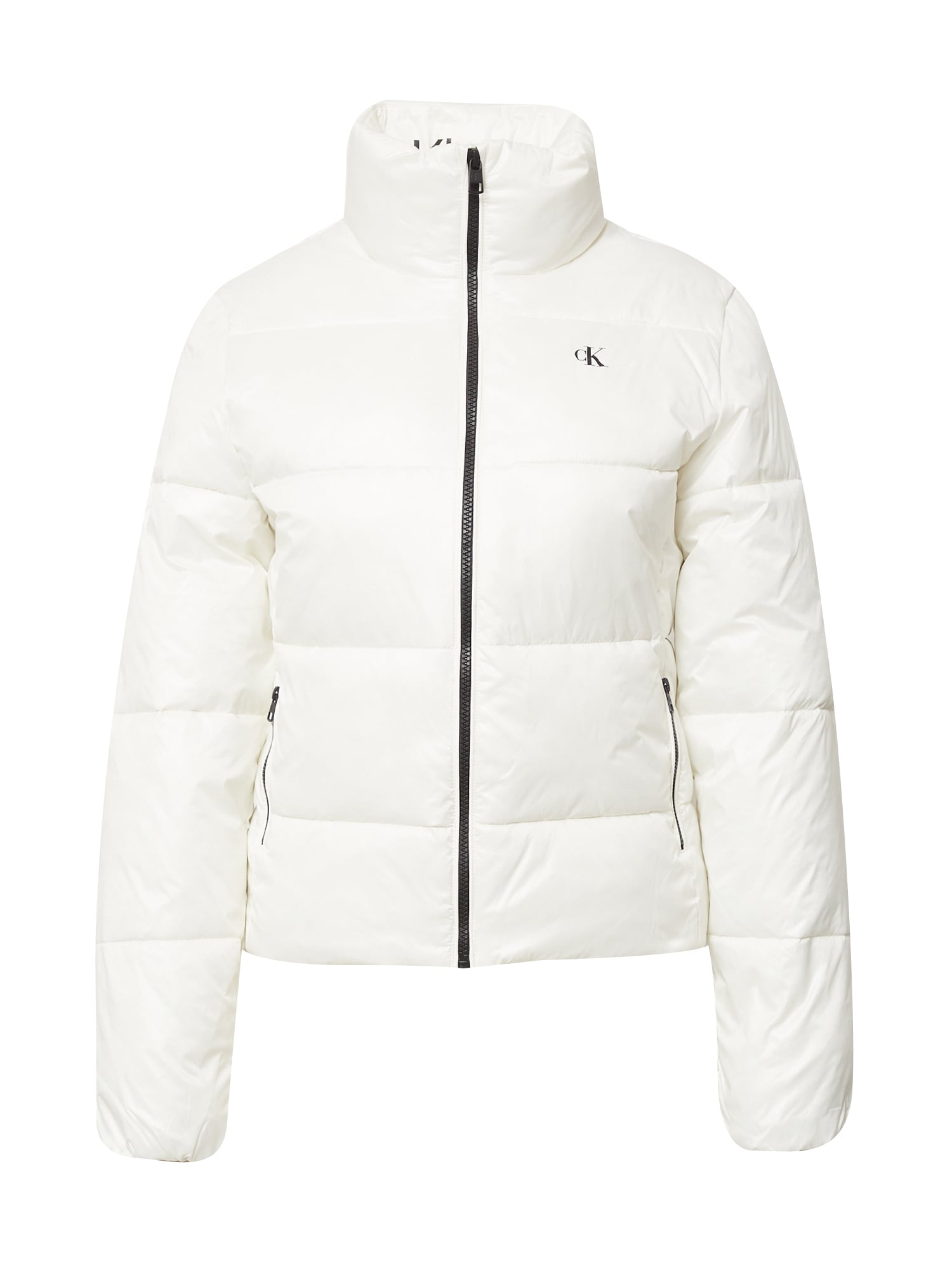 Calvin Klein Jeans Prehodna jakna  slonovina / črna