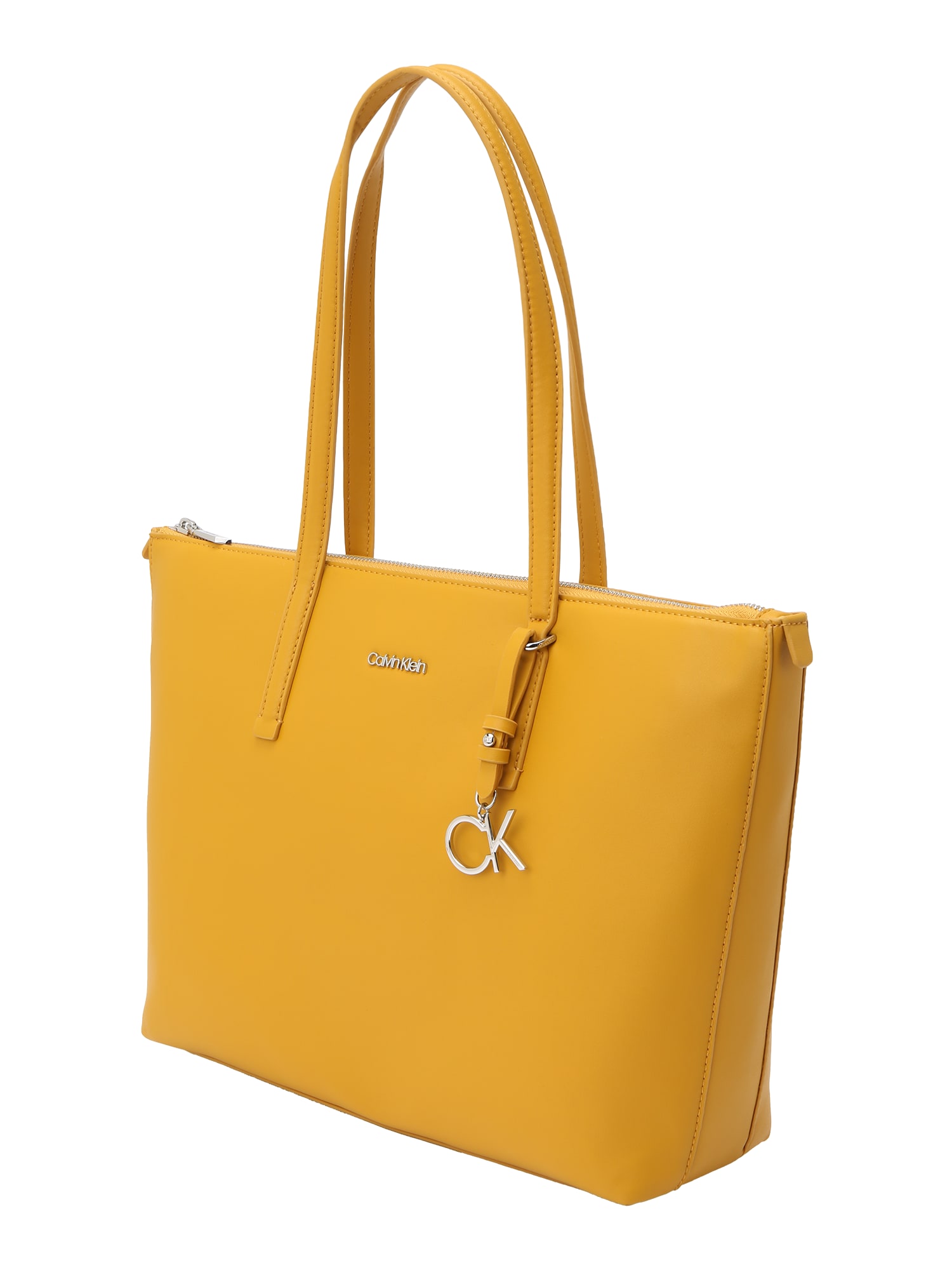 Calvin Klein Nakupovalna torba  žafran / zlata
