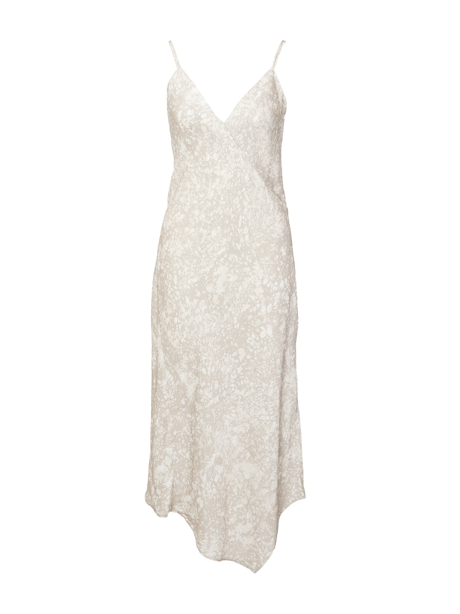 Calvin Klein Obleka  temno siva / bela