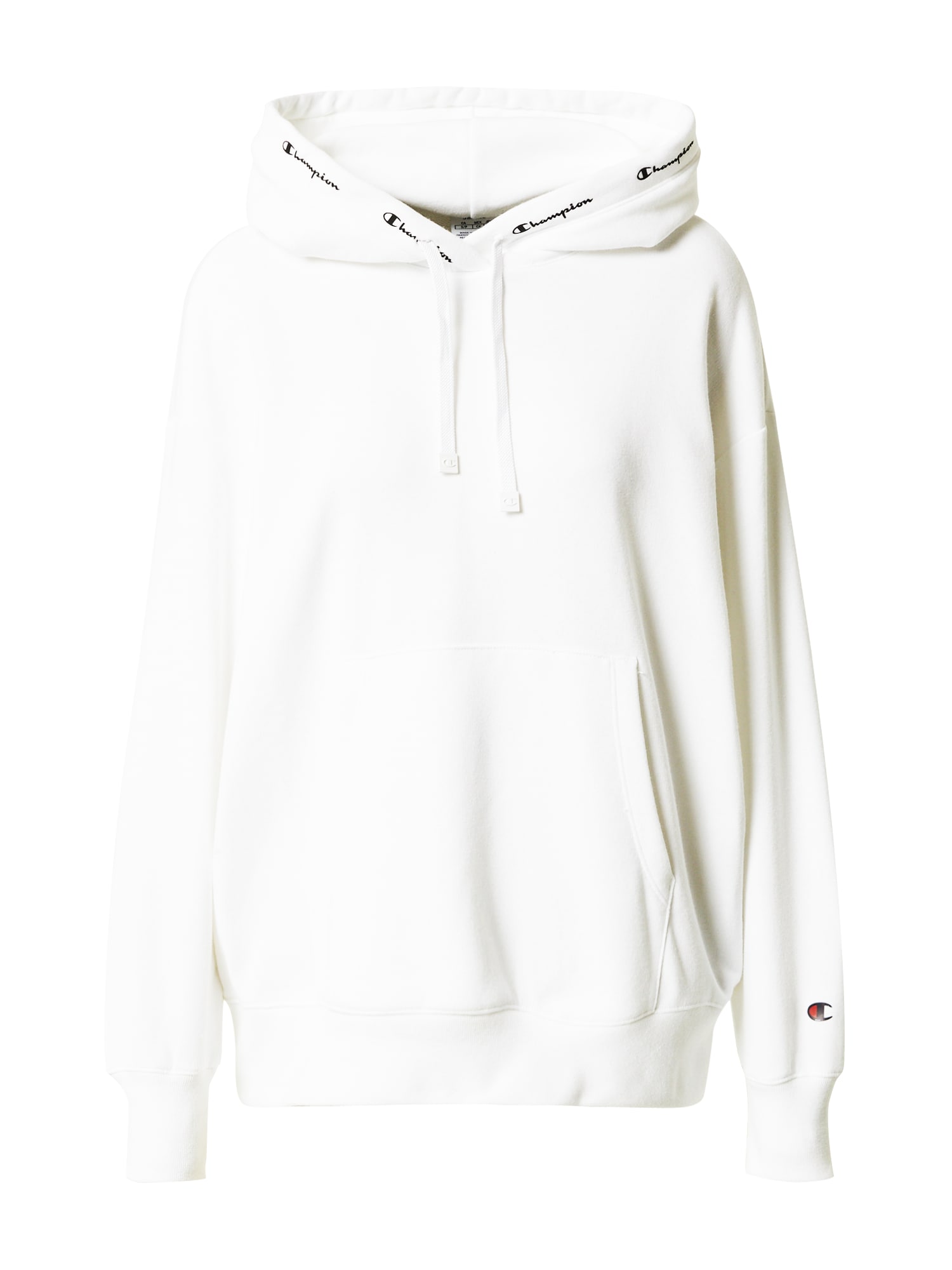 Champion Authentic Athletic Apparel Majica  črna / bela