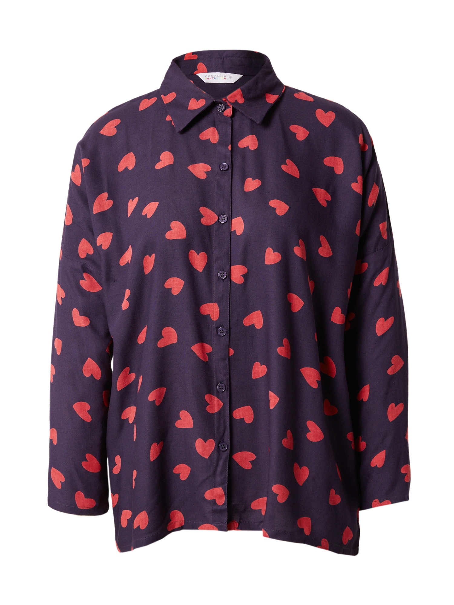 Compania Fantastica Bluza 'Camisa'  jajčevec / rdeča