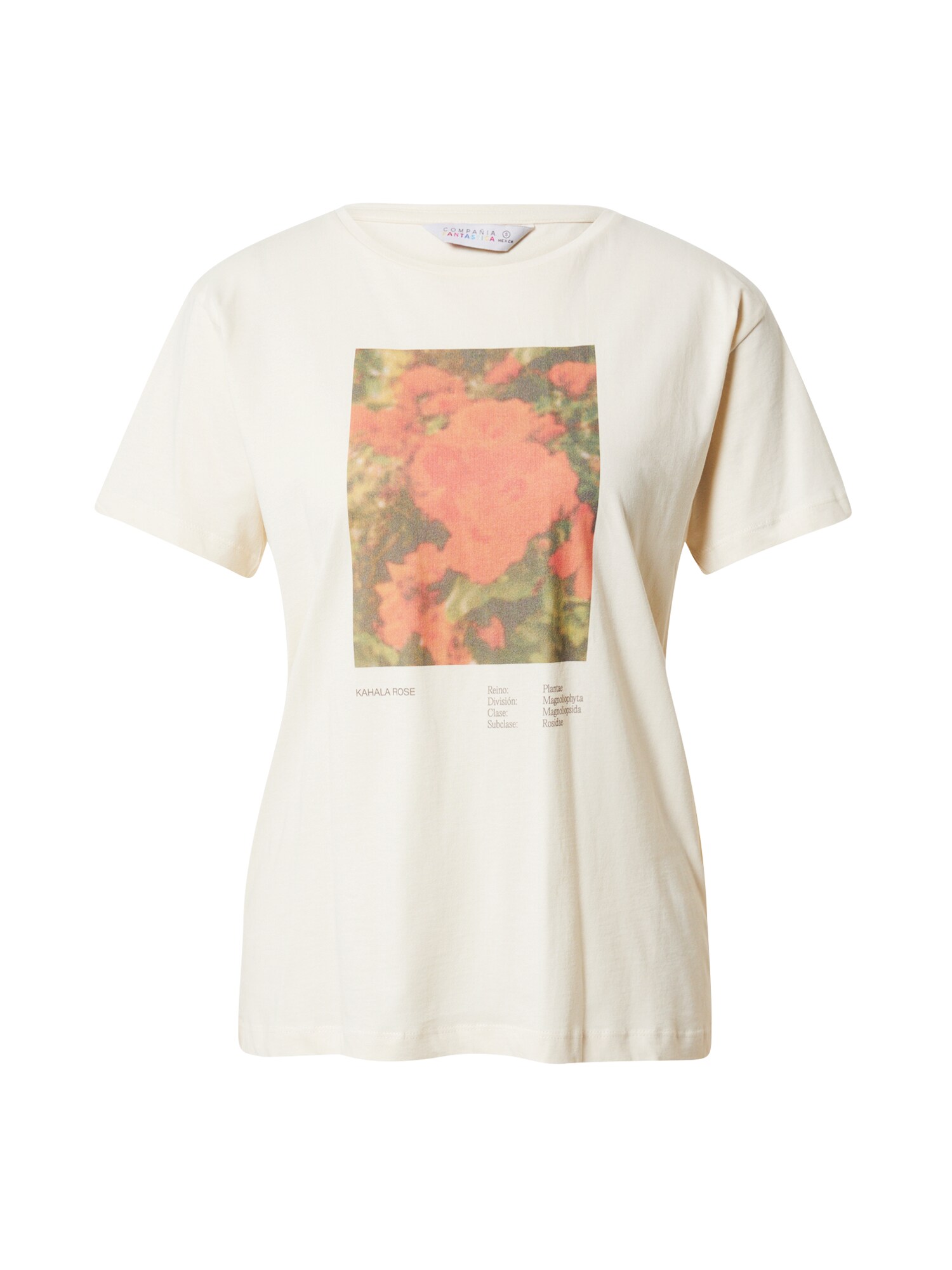 Compania Fantastica Majica 'Camiseta'  bež / zelena / korala
