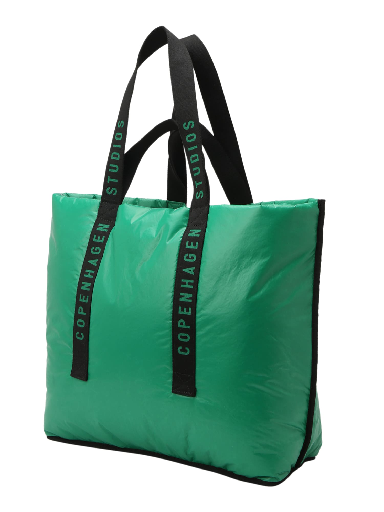 Copenhagen Nakupovalna torba  smaragd / črna