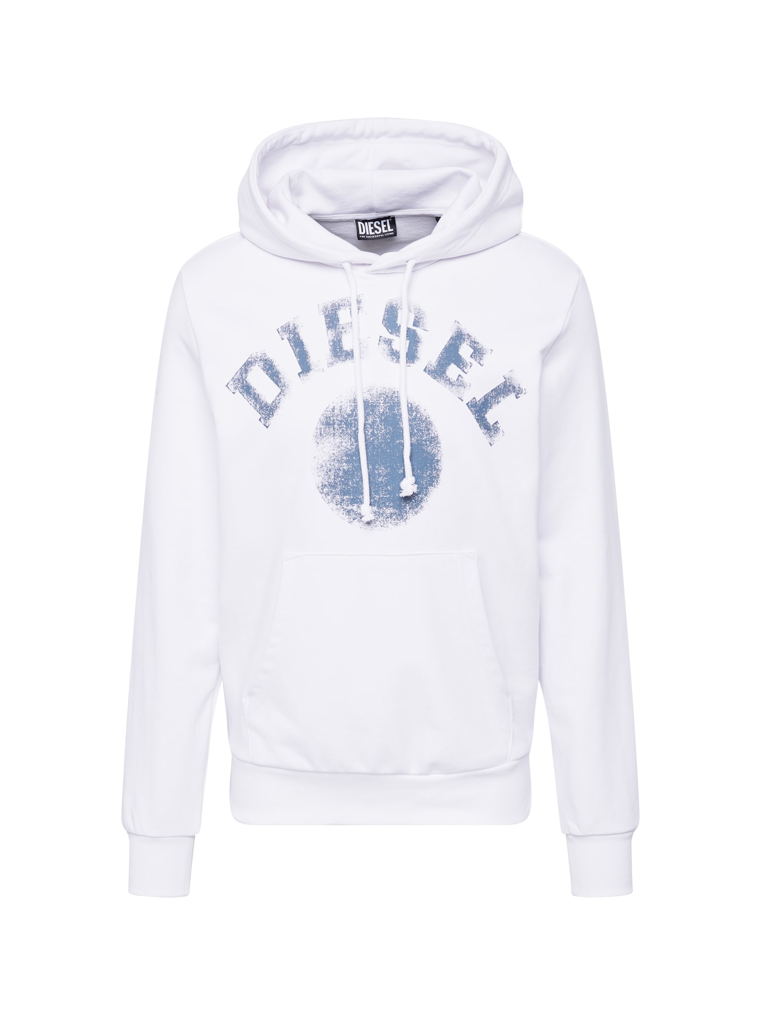 DIESEL Majica  modra / bela