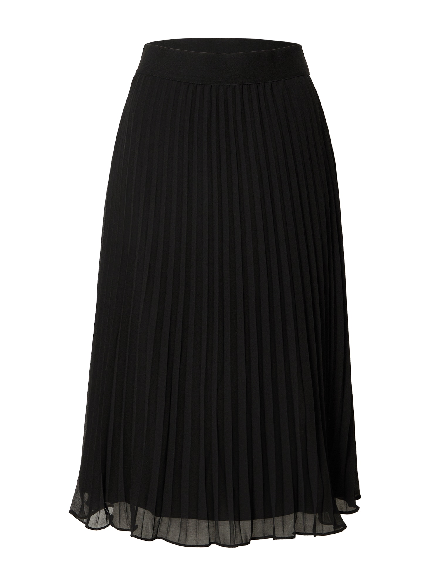 DKNY Krilo 'PULL ON PLEATED MAXI SKIRT'  črna