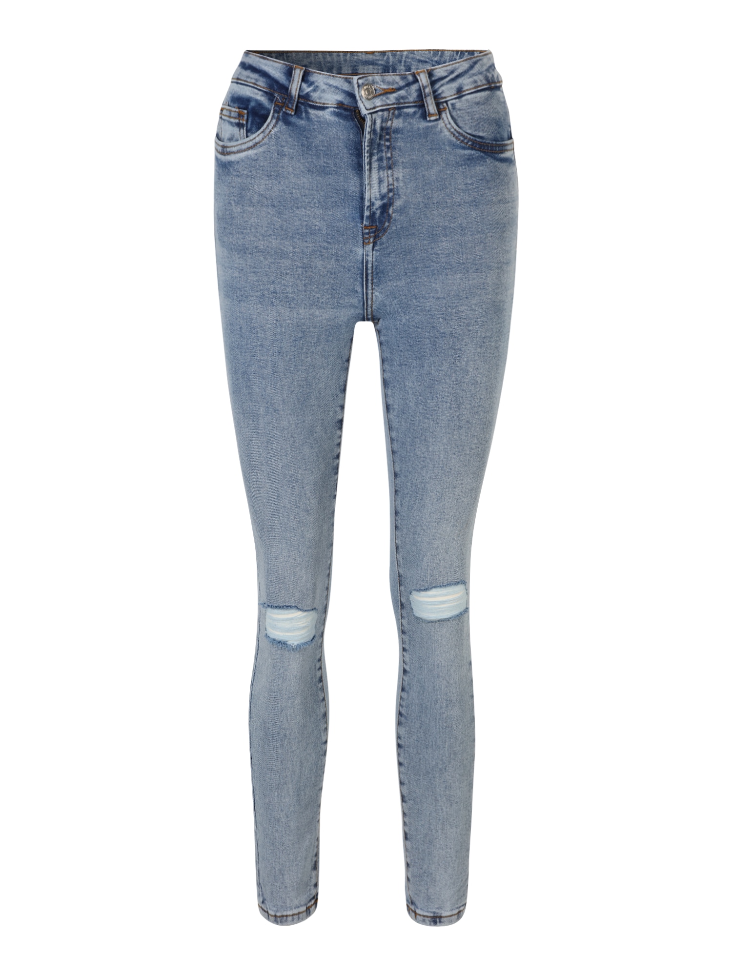 Denim Project Kavbojke  moder denim