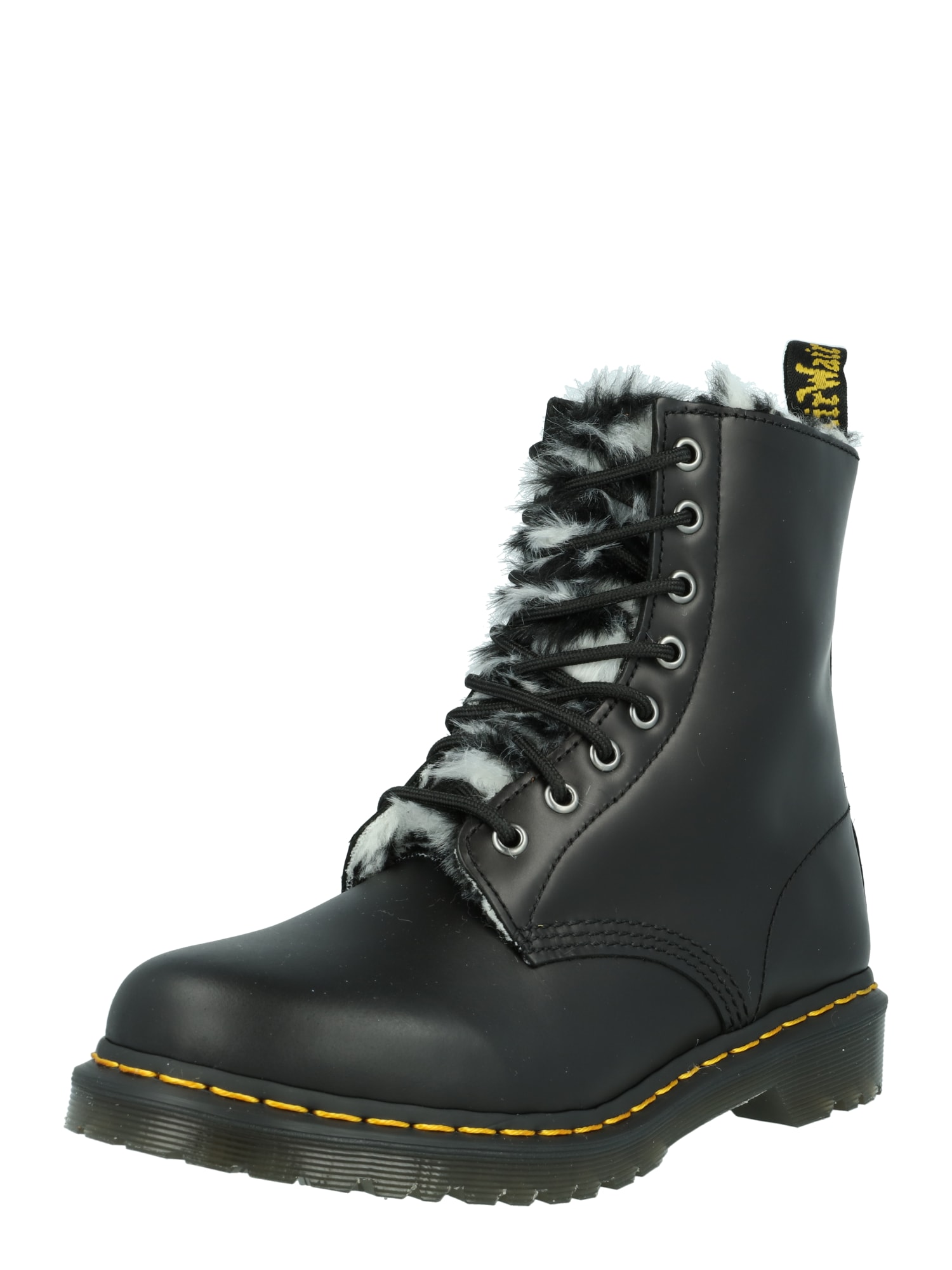 Dr. Martens Gležnarji z vezalkami 'Serena'  temno rumena / črna