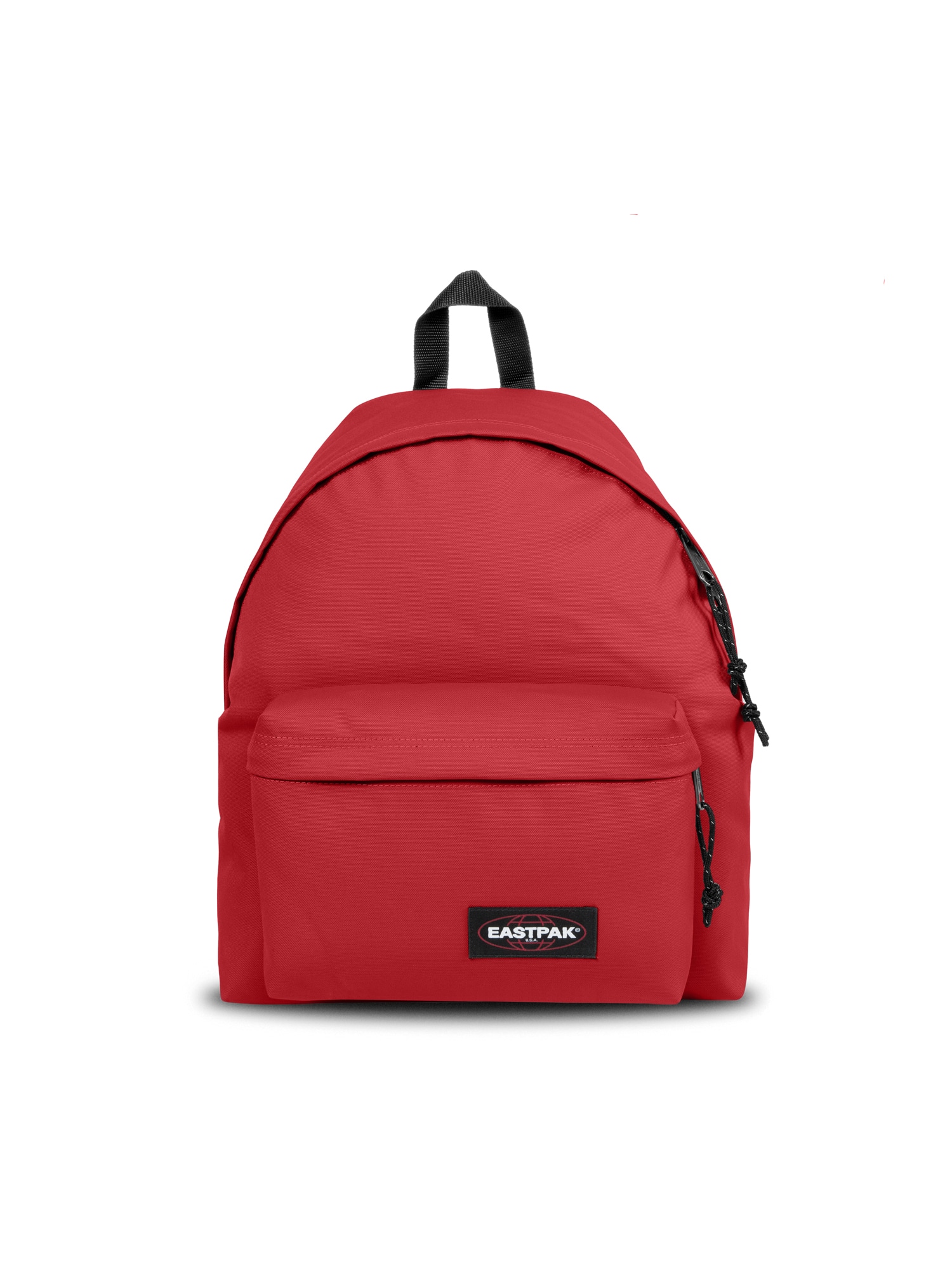 EASTPAK Nahrbtnik 'PADDED PAK'R'  rdeča / črna / bela