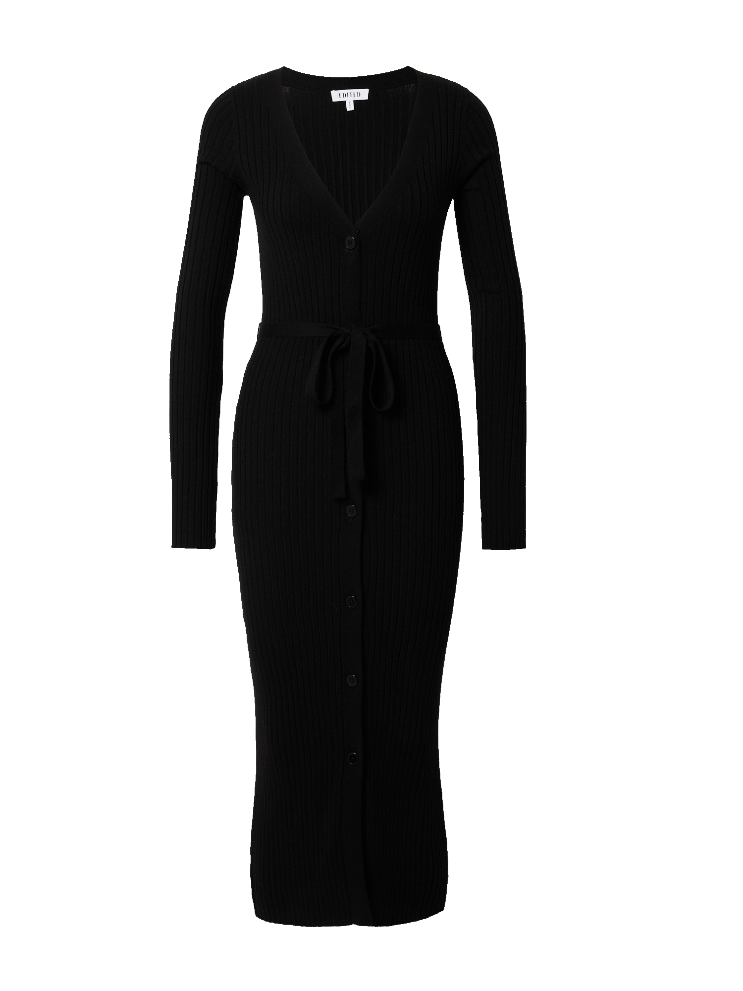 EDITED Pletena obleka 'Gwenda'  črna