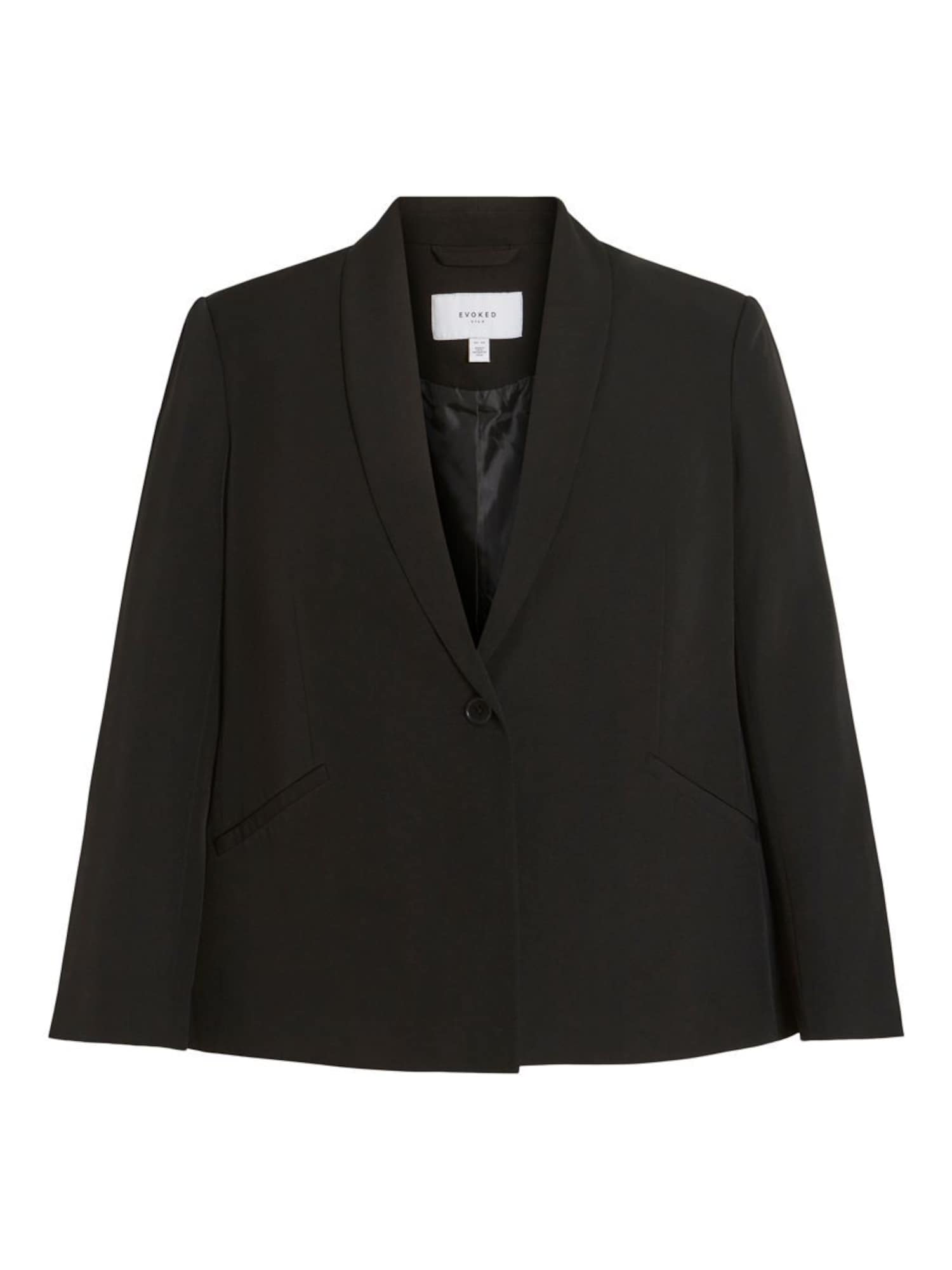 EVOKED Blazer 'Kamma'  črna