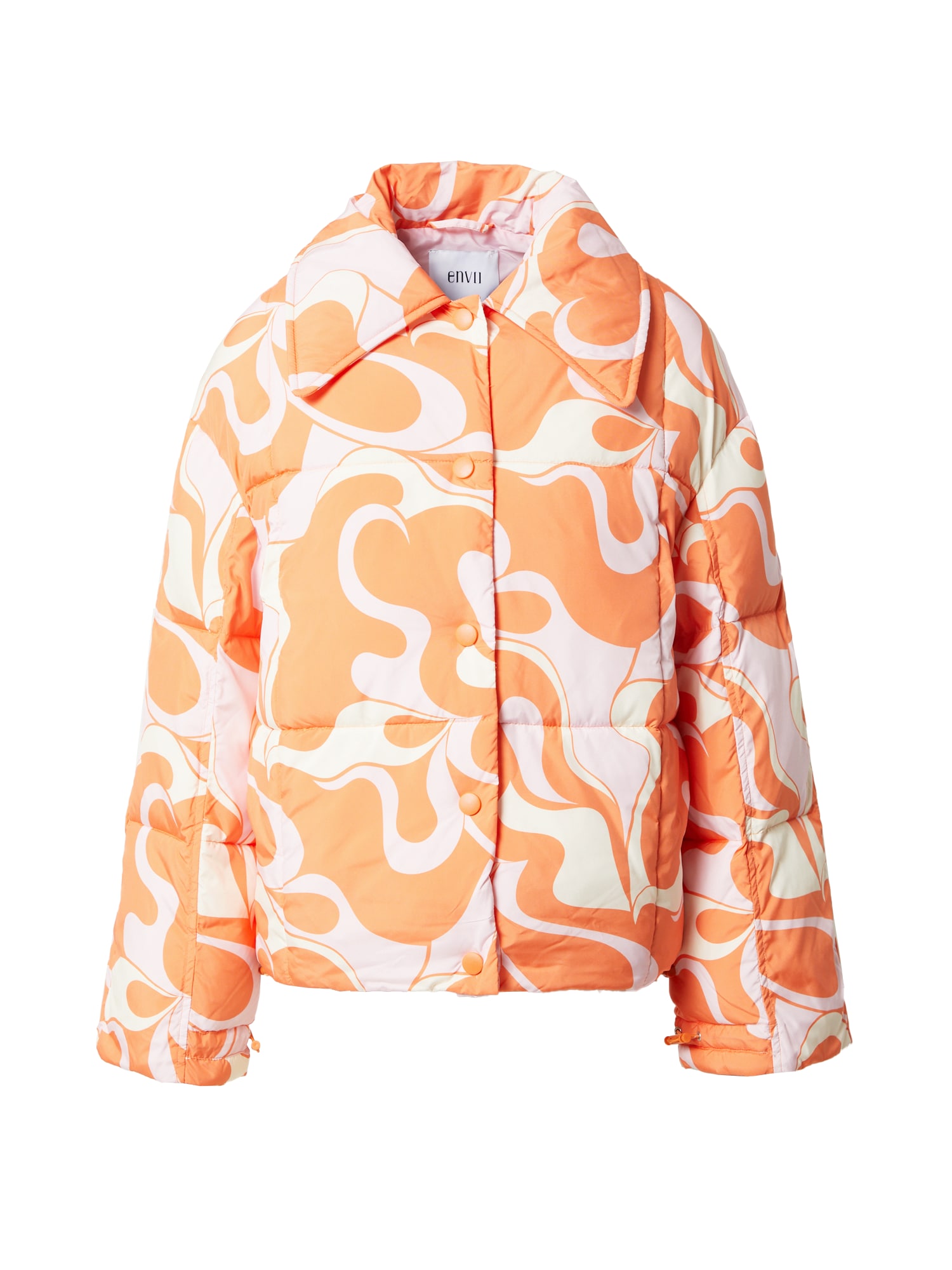 Envii Prehodna jakna 'BUBBLE'  oranžna / svetlo roza / bela