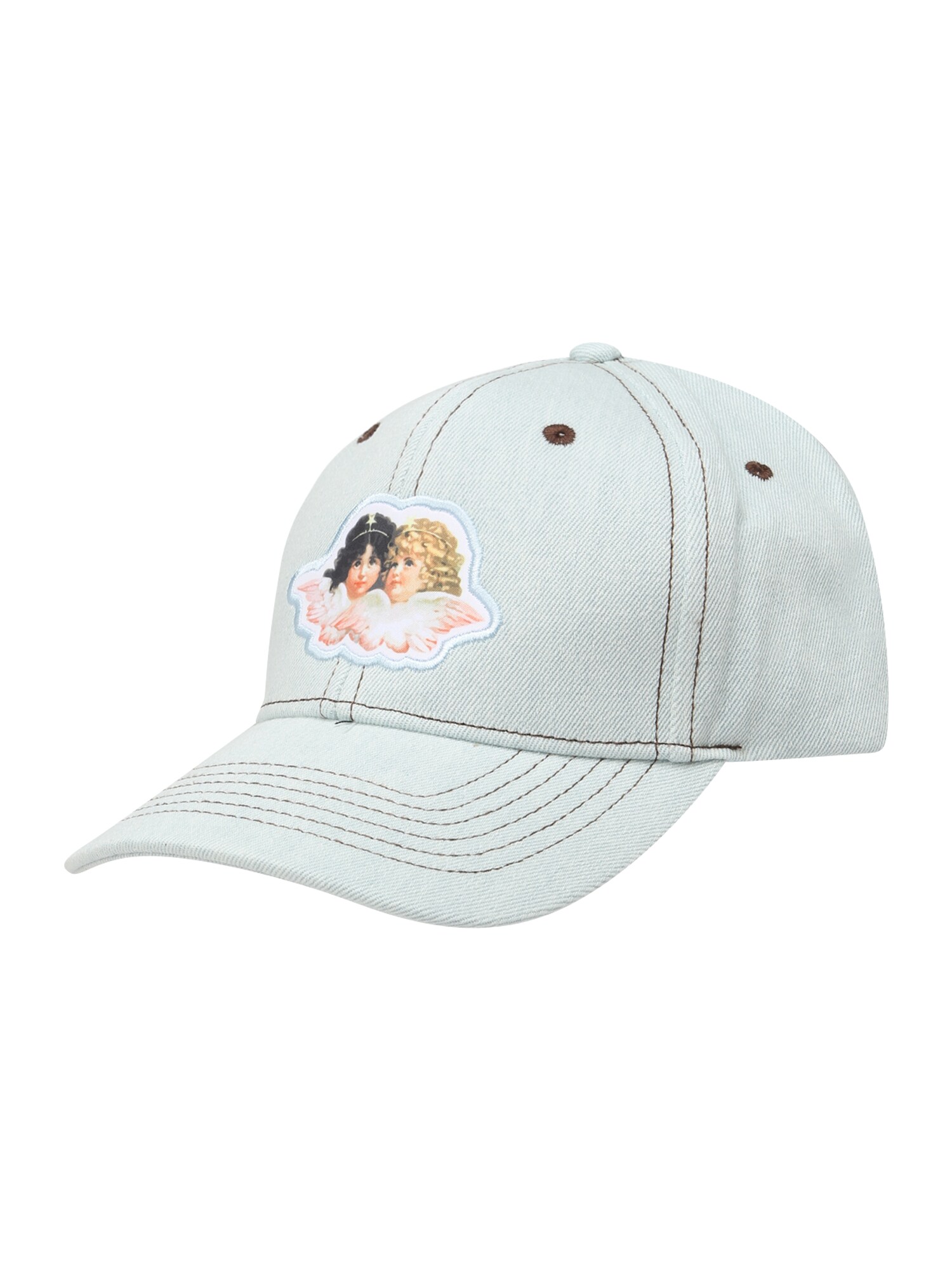 Fiorucci Kapa  svetlo modra / rjava / roza / črna