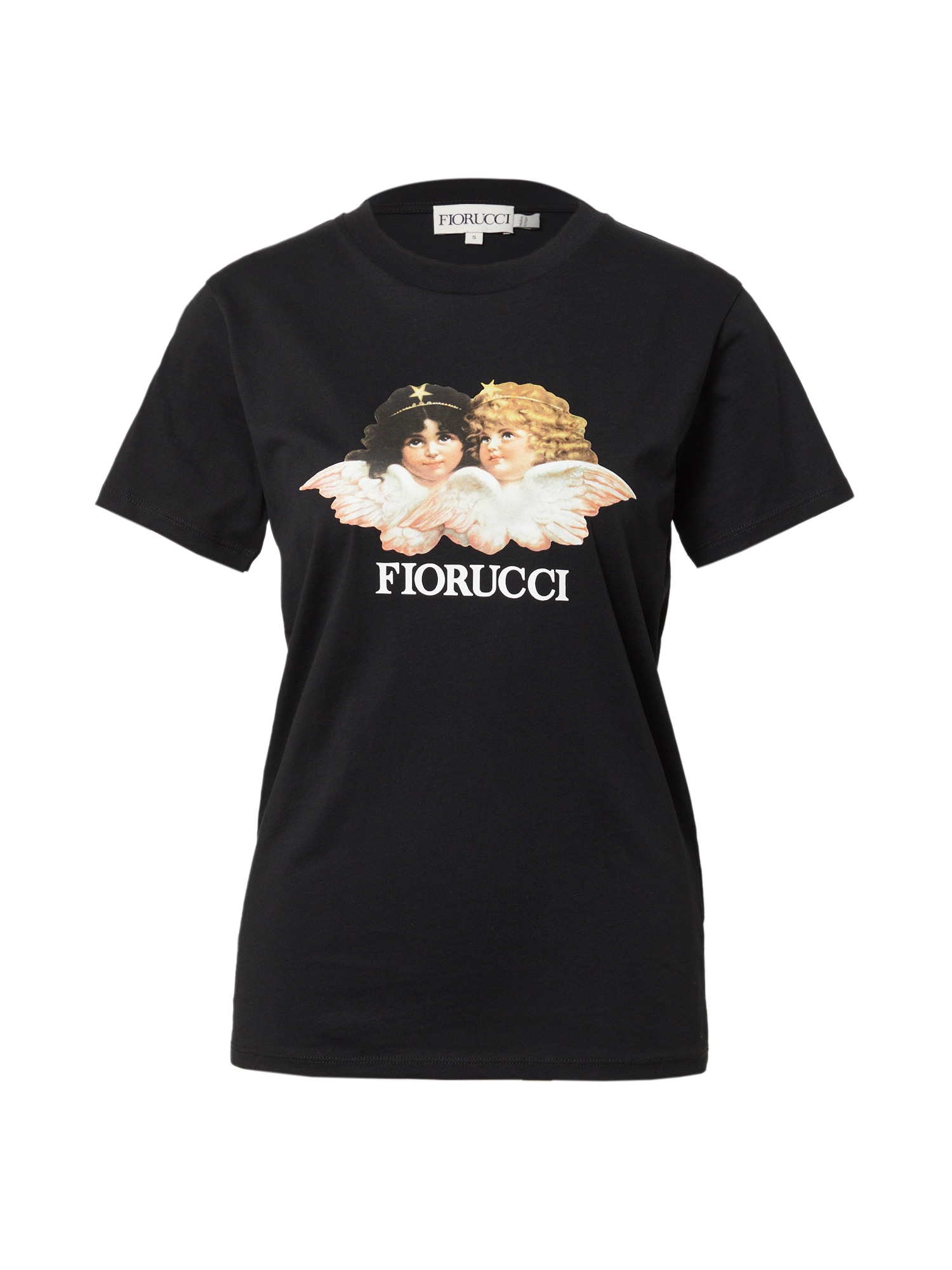 Fiorucci Majica 'Angels'  bež / zlata / črna