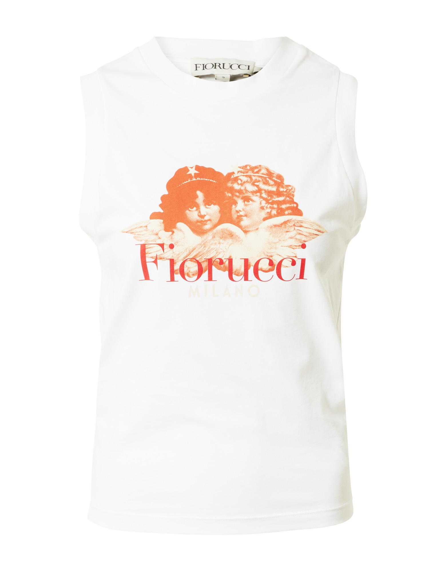 Fiorucci Top  kremna / oranžna / ognjeno rdeča