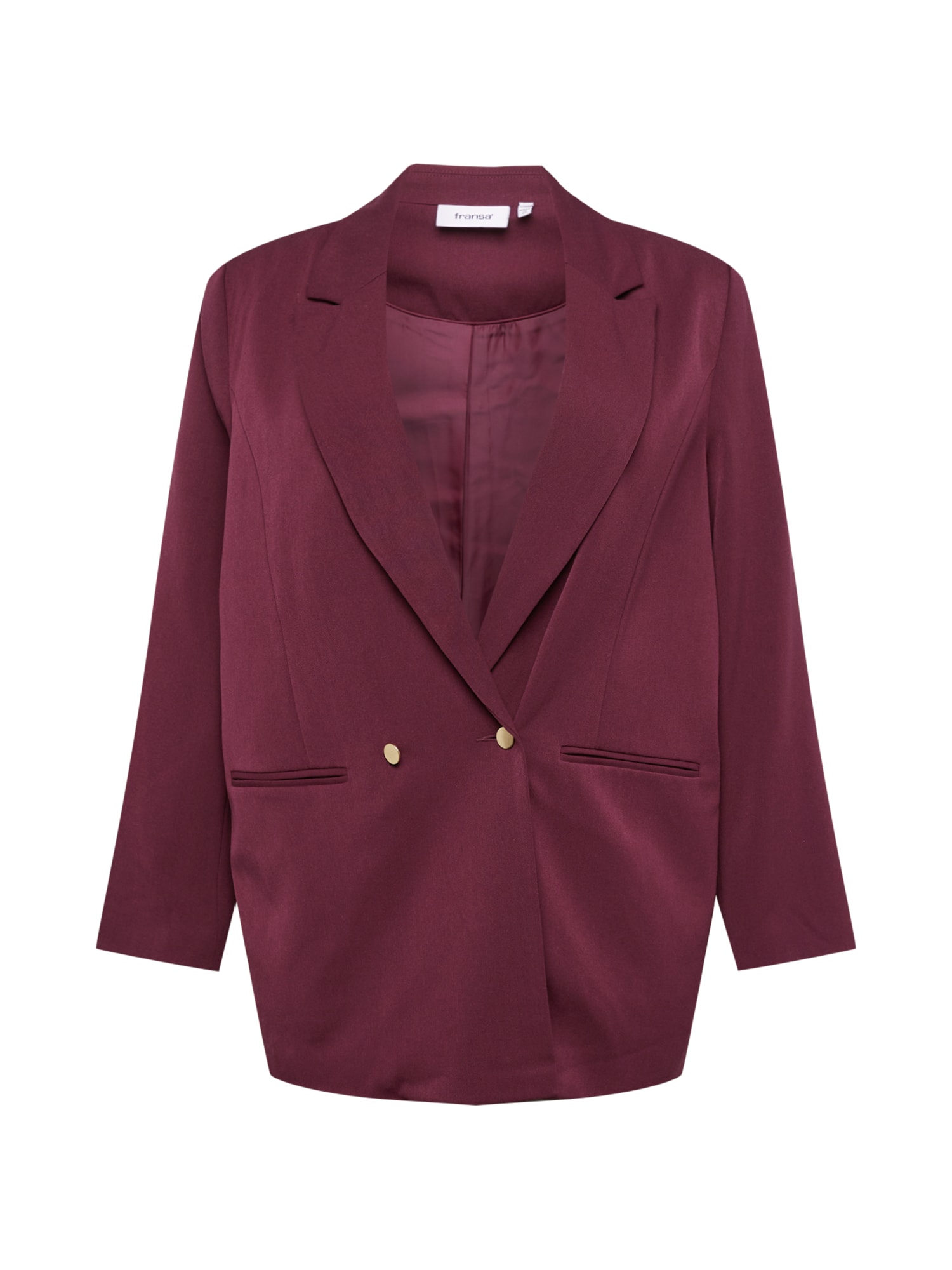 Fransa Curve Blazer 'NOLA'  burgund