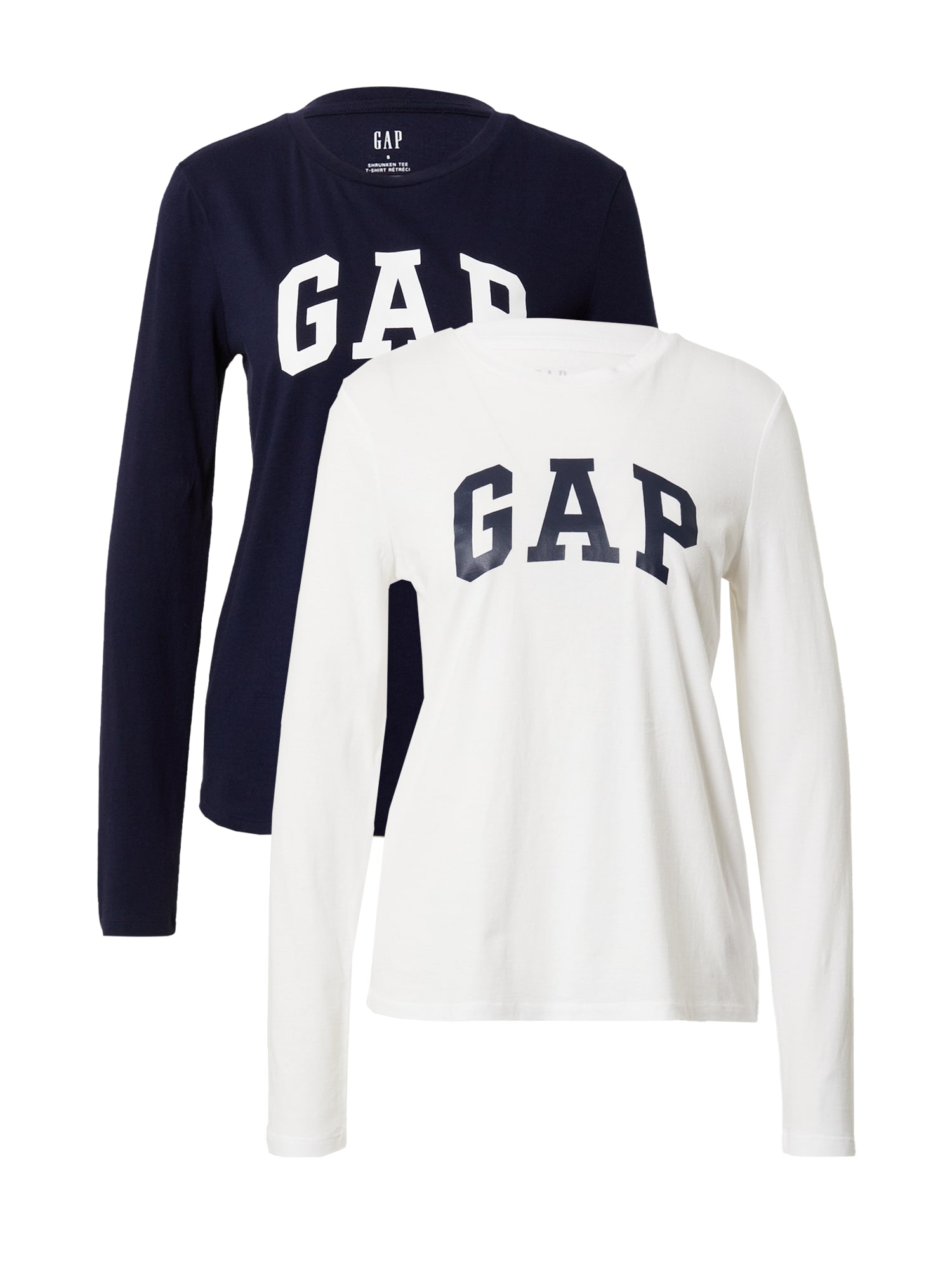 GAP Majica 'FRANCHISE'  mornarska / bela