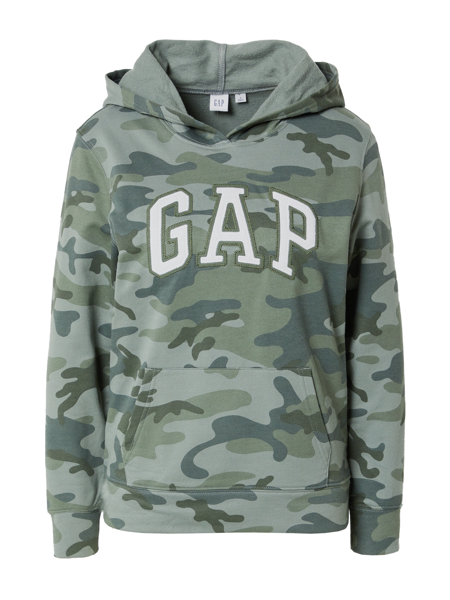 GAP Majica 'NOVELTY FILL'  zelena / mešane barve