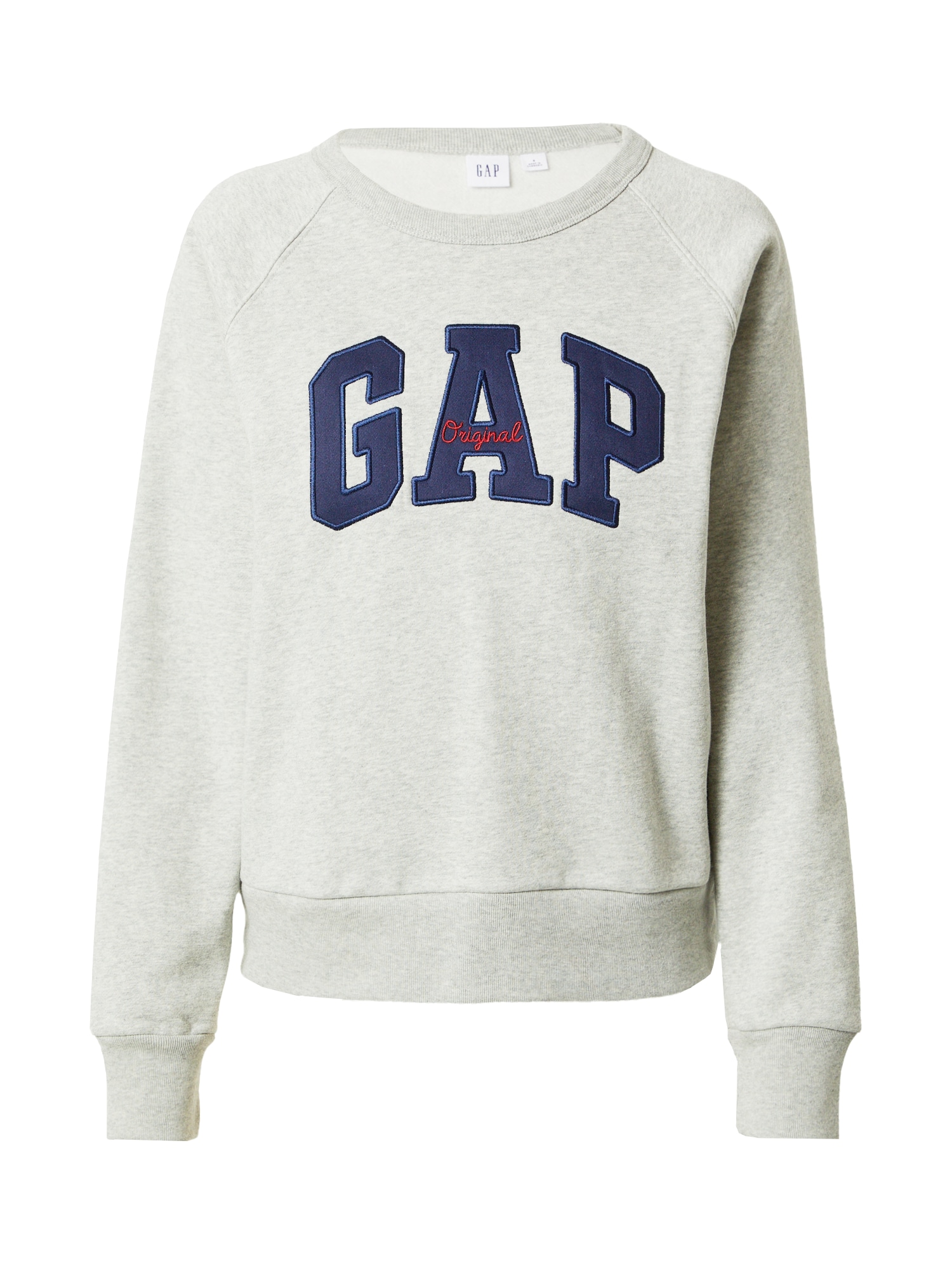 GAP Majica  marine / pegasto siva / rdeča