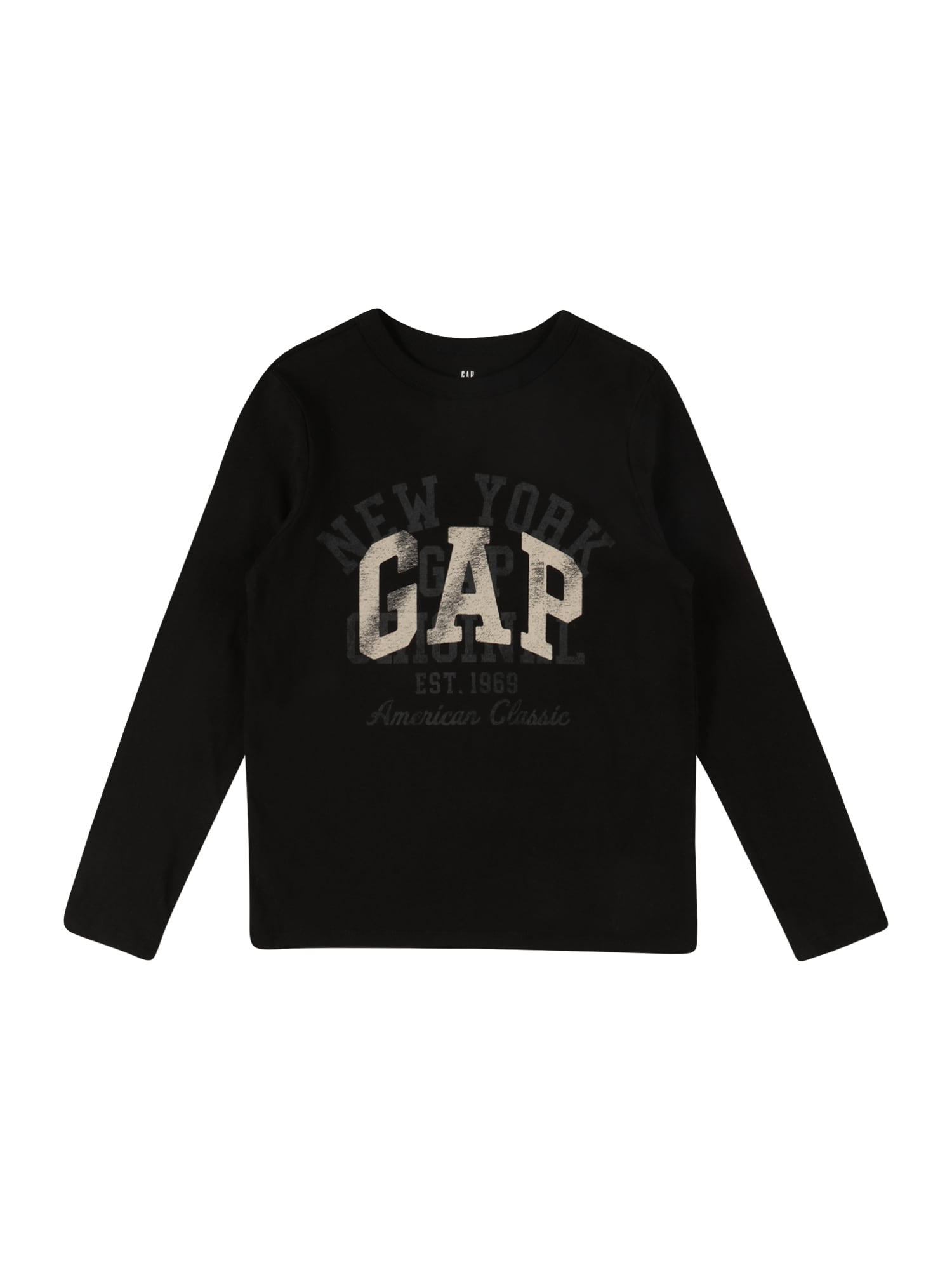 GAP Majica  pesek / antracit / črna