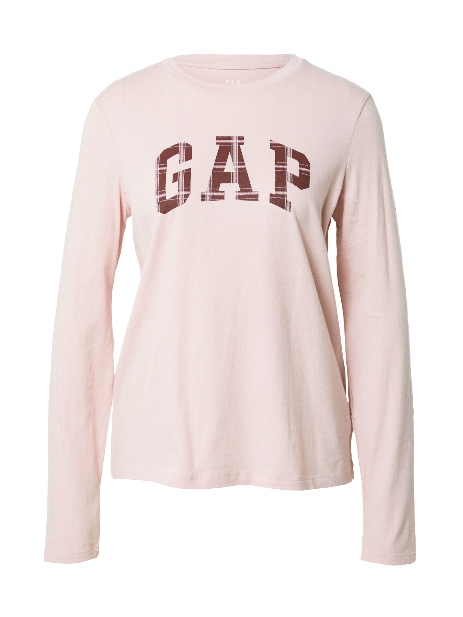 GAP Majica  rjava / pastelno roza