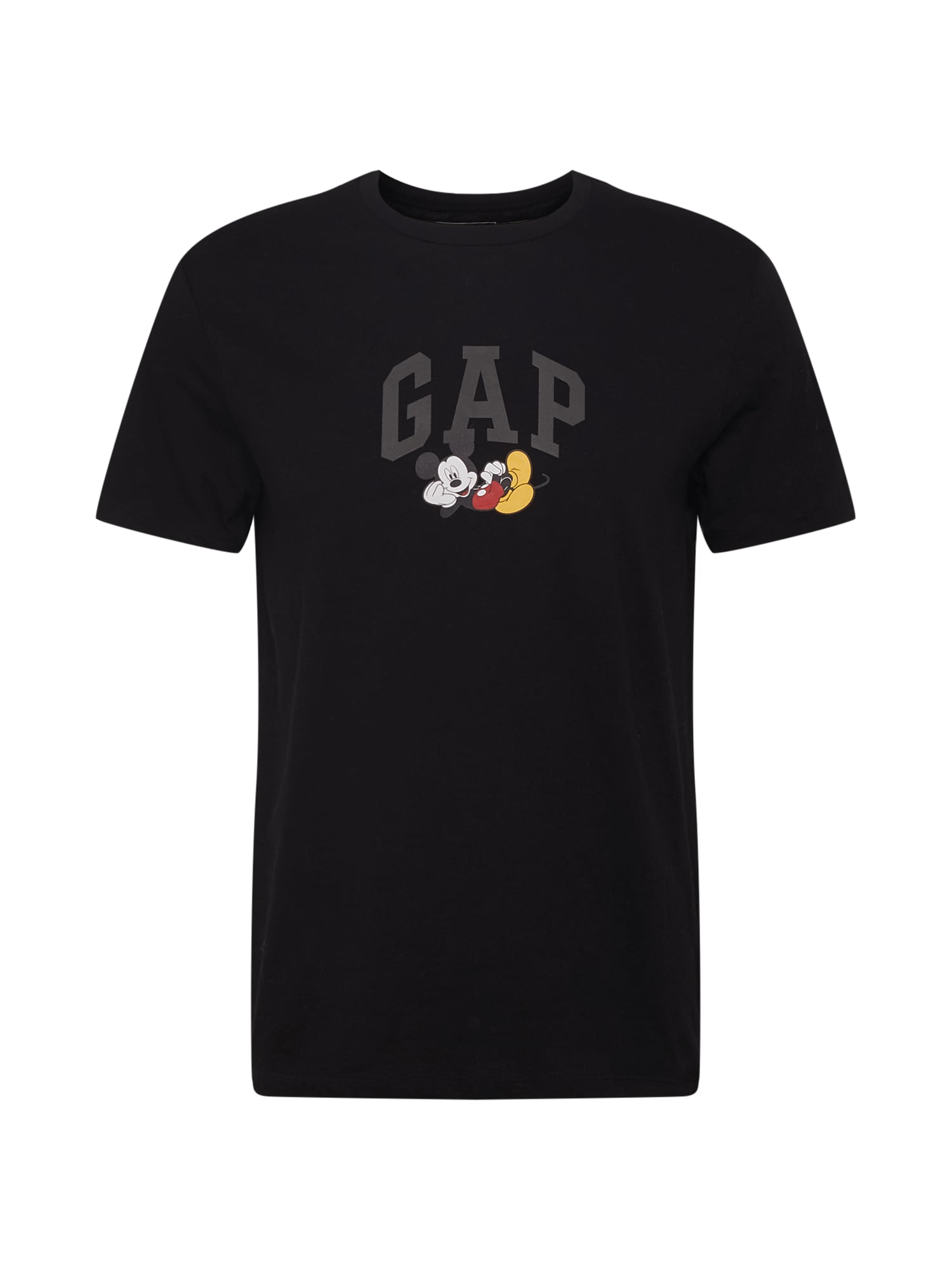 GAP Majica  rumena / črna / bela