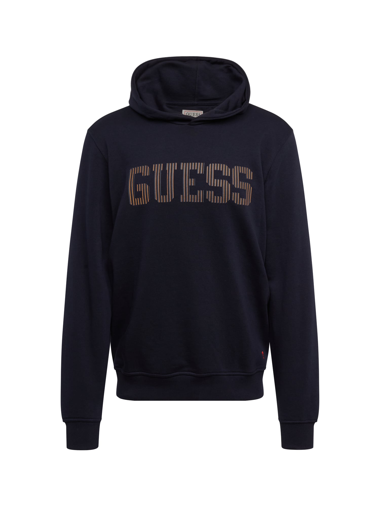 GUESS Majica 'BEAU'  temno modra / rjava