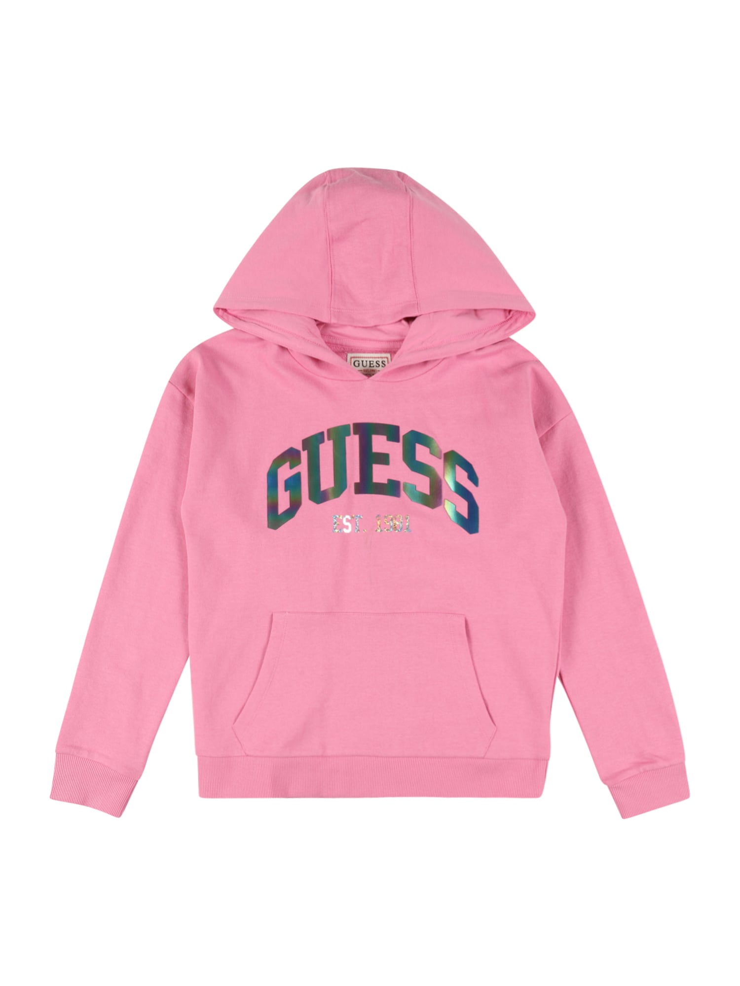 GUESS Majica  mešane barve / svetlo roza