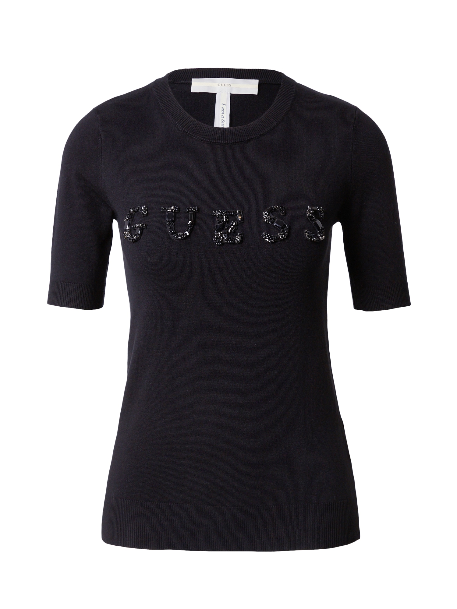 GUESS Pulover 'CHANTAL'  črna