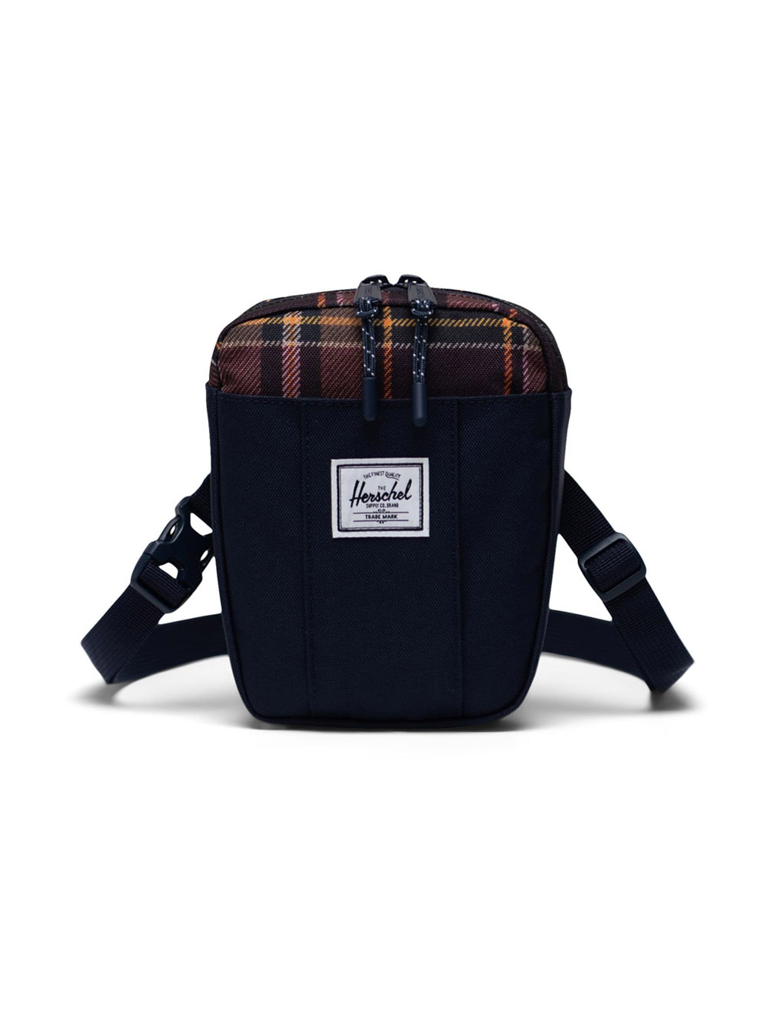 Herschel Torba za čez ramo 'Cruz'  temno modra / rumena / oranžna / rdeča