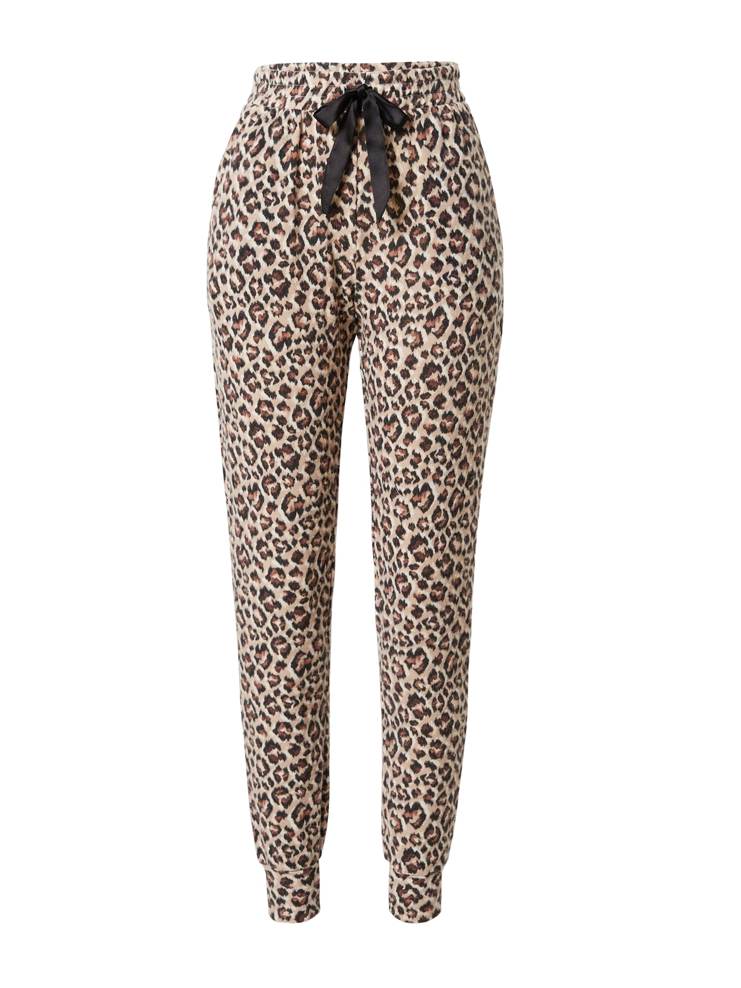 Hunkemöller Hlače  bež / kremna / kostanj rjava / črna
