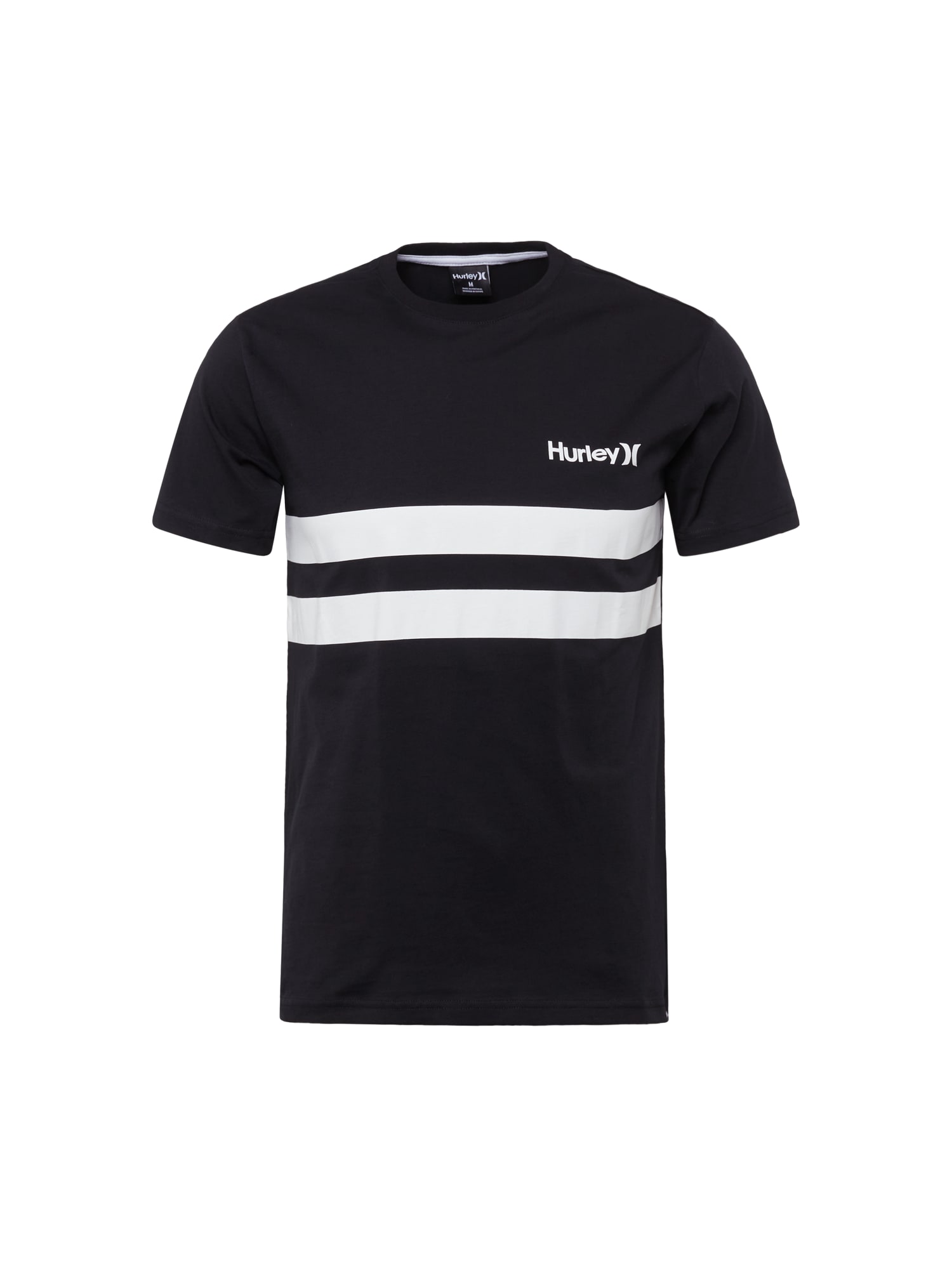 Hurley Funkcionalna majica 'OCEANCARE'  črna / bela