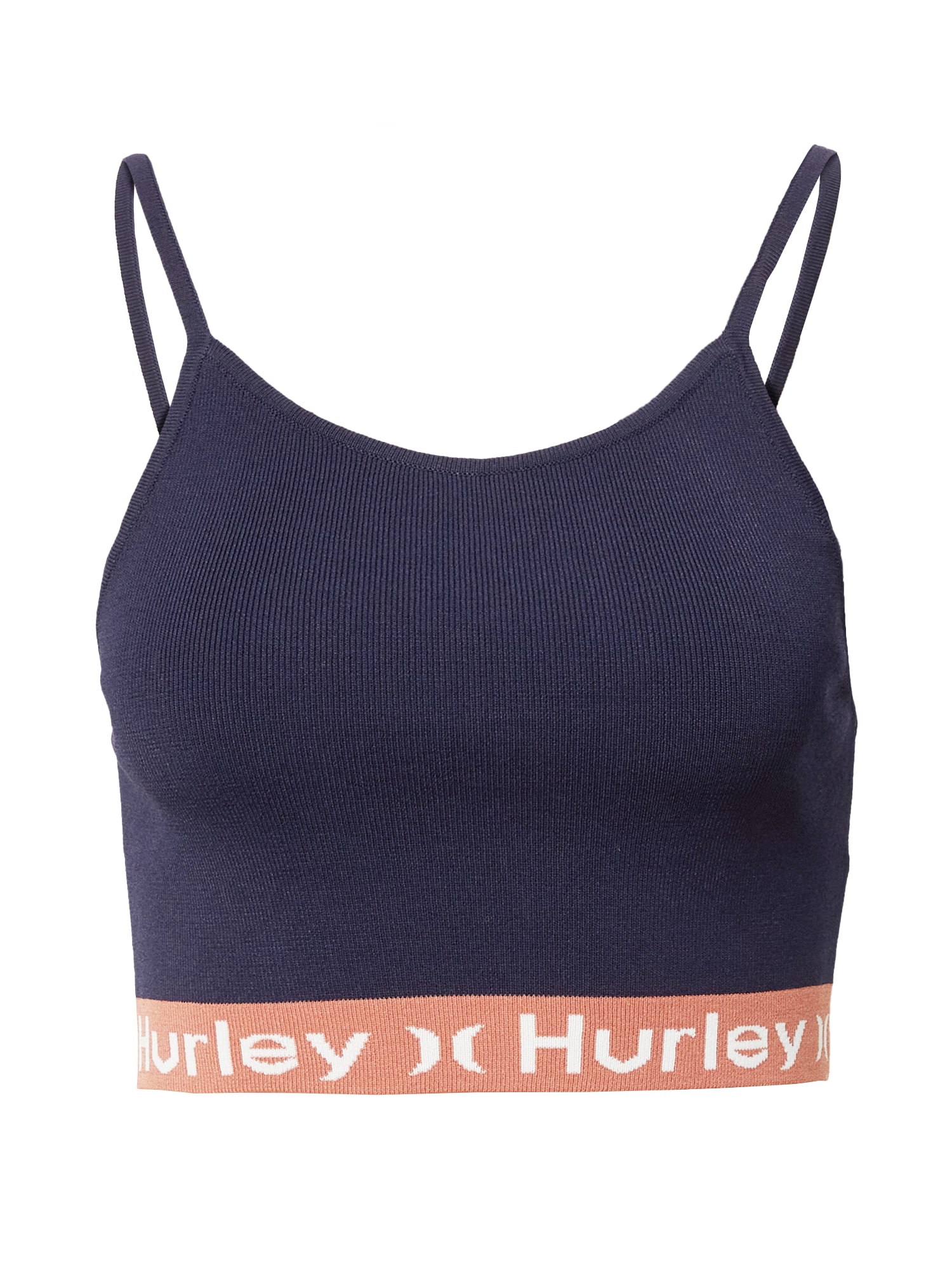 Hurley Športni top  temno modra / oranžna / bela